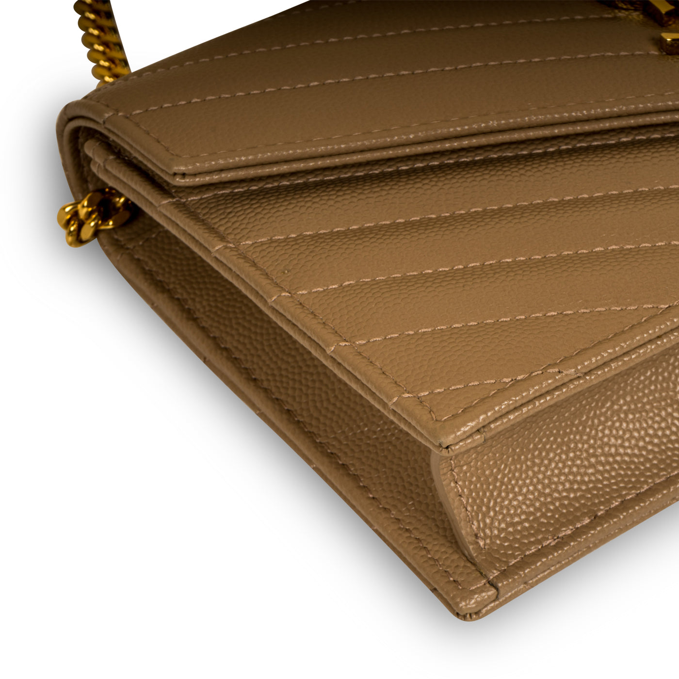 Saint Laurent Chevron Monogram Crossbody