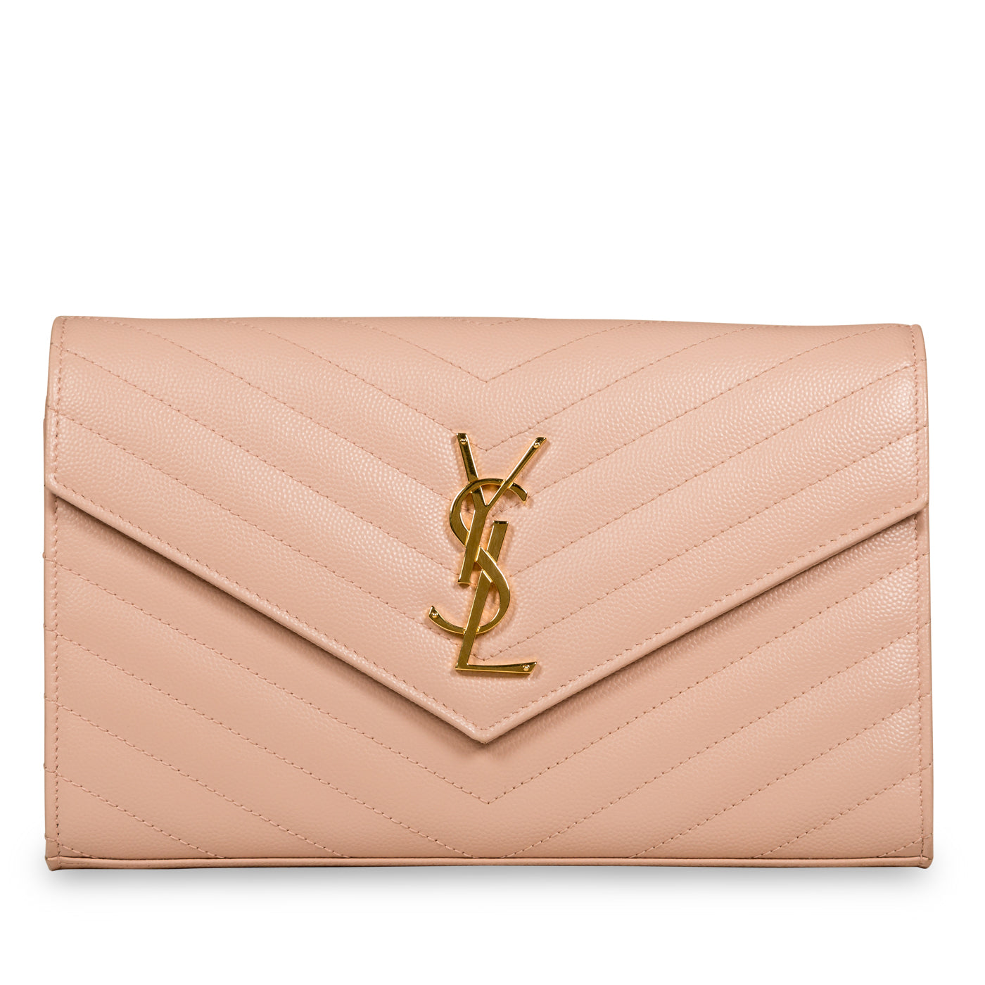 Saint Laurent Chevron Envelope Crossbody