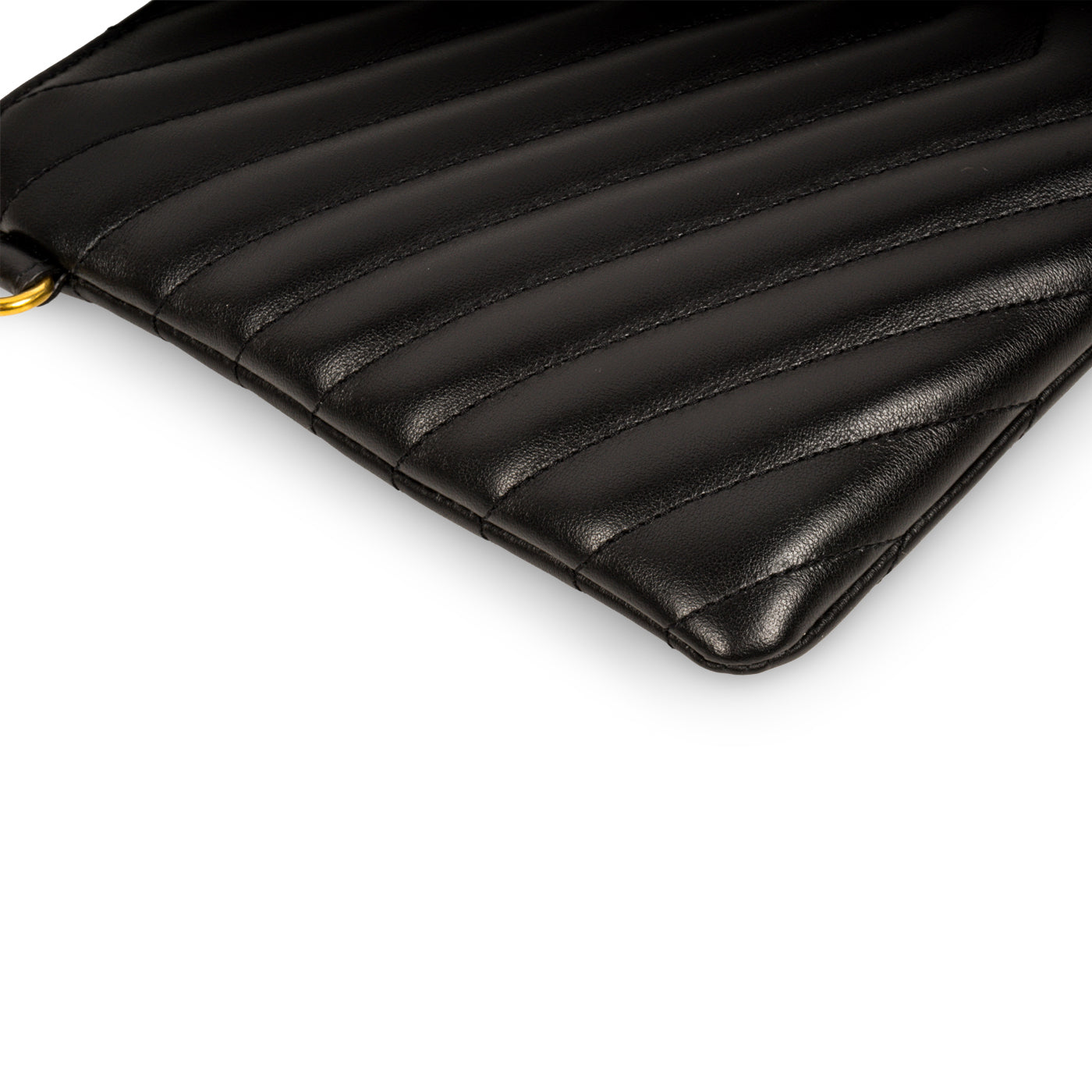 Saint Laurent Chevron Clutch