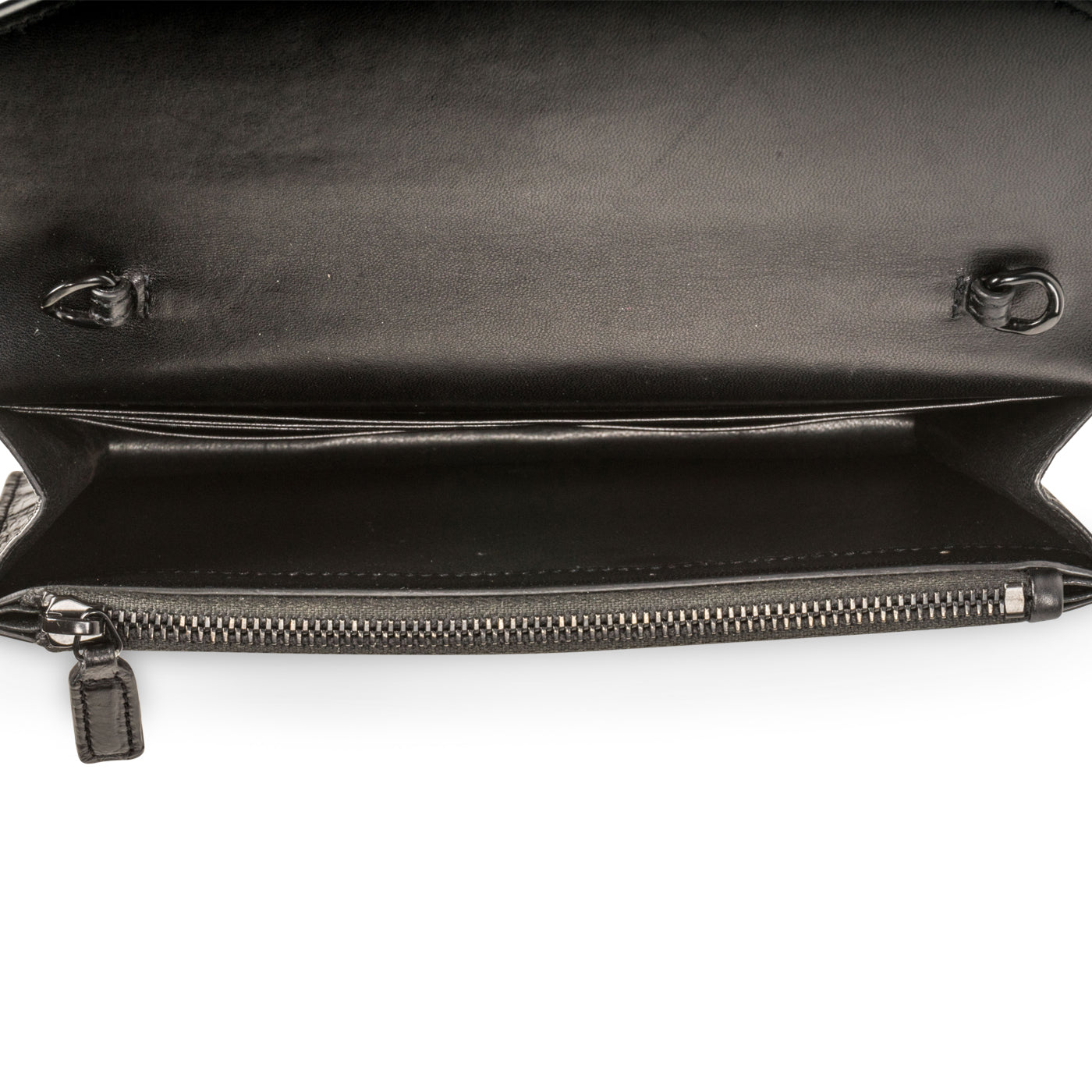 Saint Laurent Envelope Crossbody - Croc Embossed