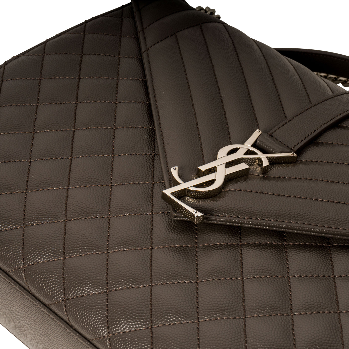 Saint Laurent Cassandre - Cross-quilted Stitching