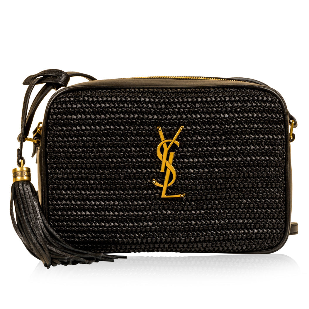Saint Laurent Lou Crossbody - Rafia