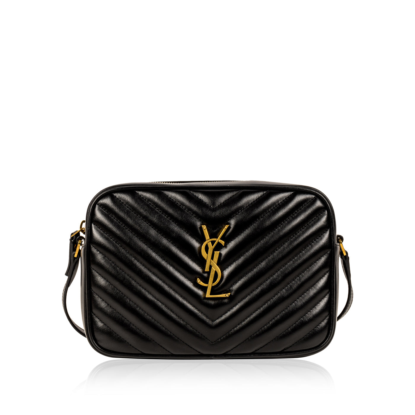 Saint Laurent Lou Crossbody - Black