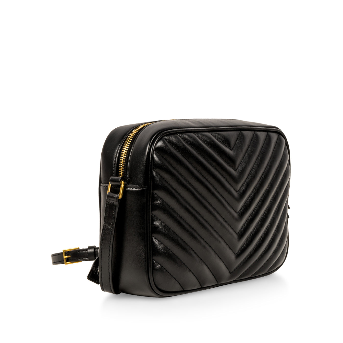 Saint Laurent Lou Crossbody - Black