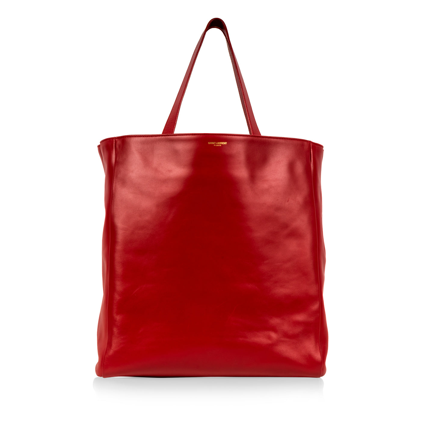 Saint Laurent Soft Tote Bag - Red