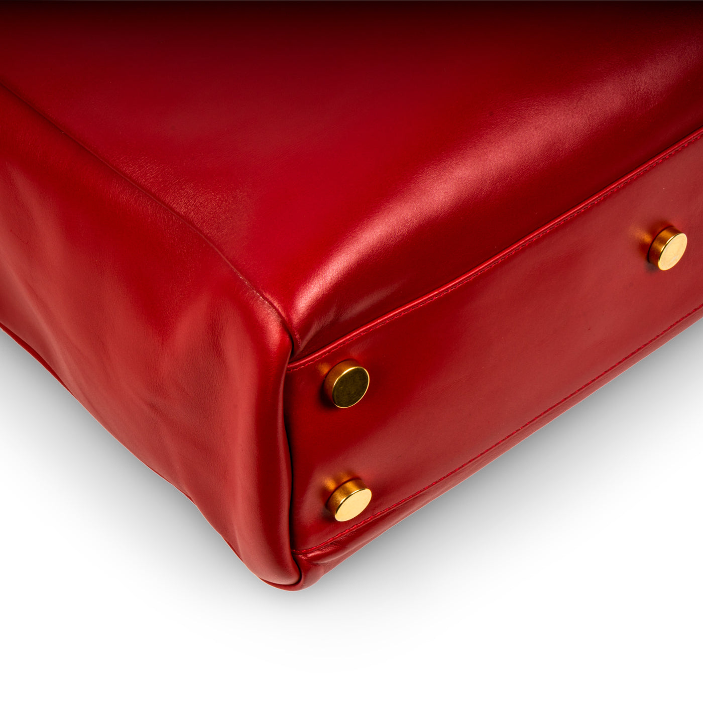 Saint Laurent Soft Tote Bag - Red