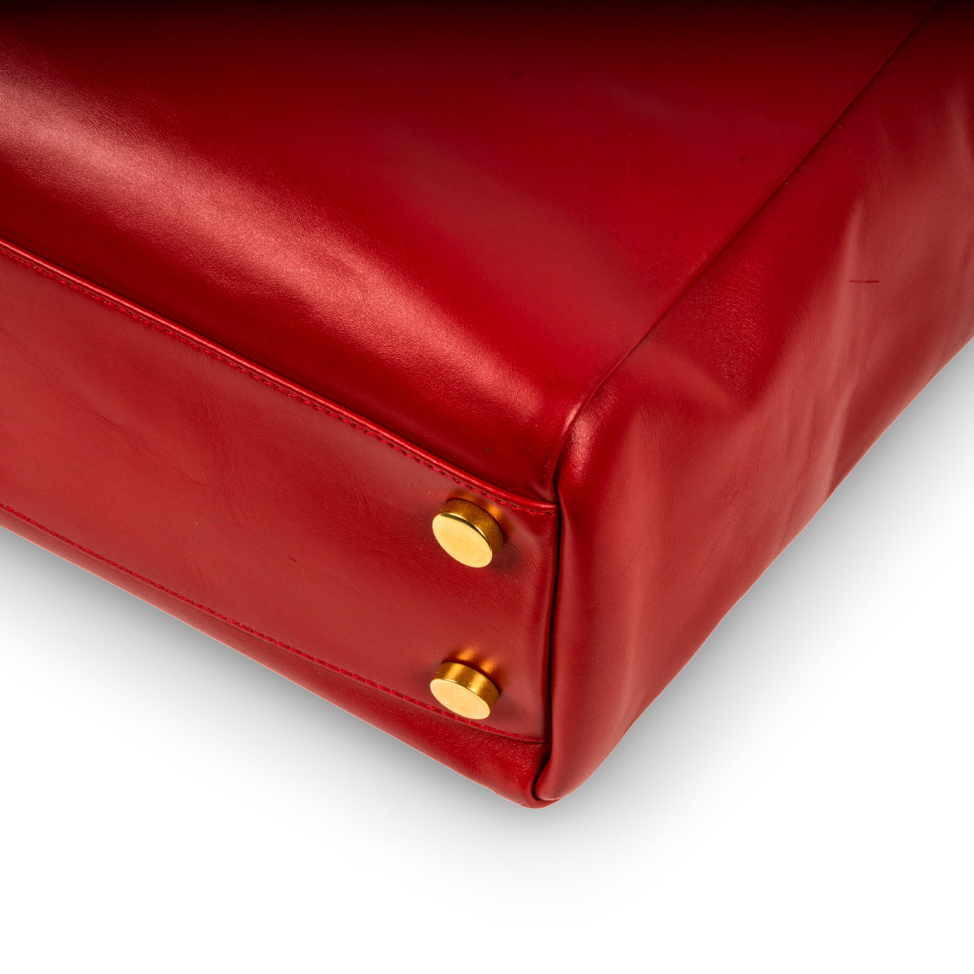 Saint Laurent Soft Tote Bag - Red