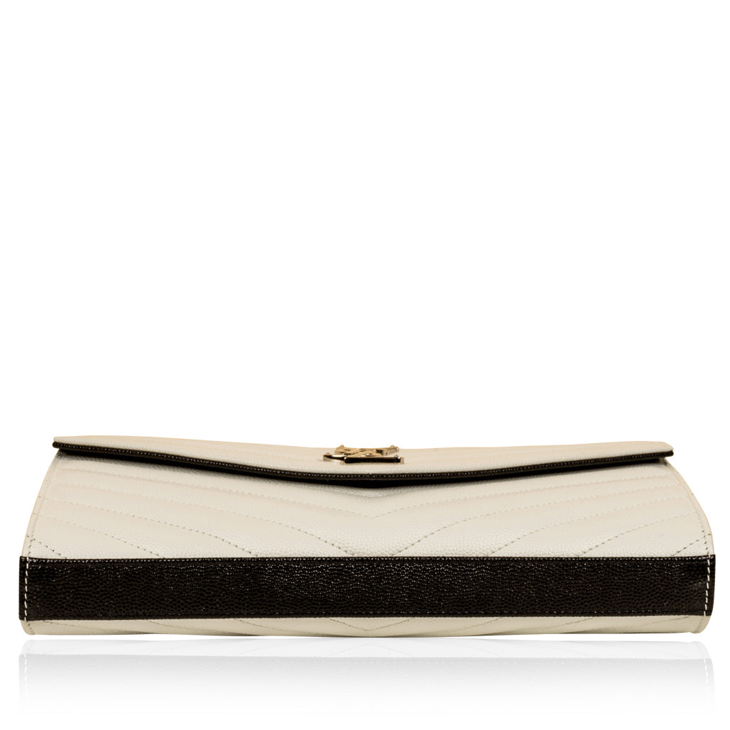 Saint Laurent Monogram Envelope Wallet on Chain