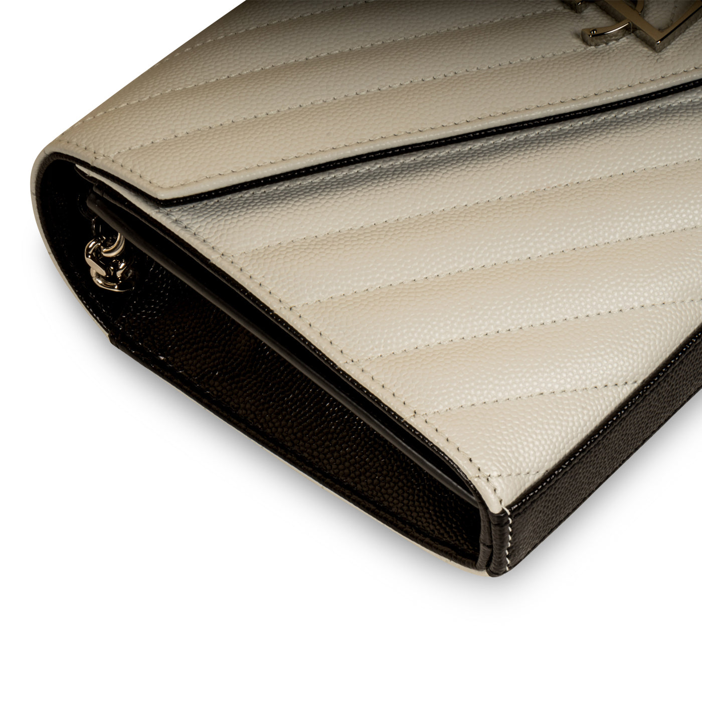 Saint Laurent Monogram Envelope Wallet on Chain