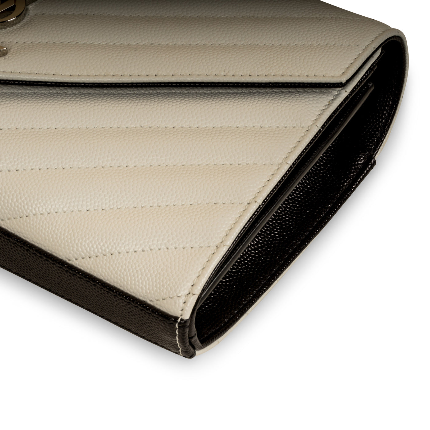 Saint Laurent Monogram Envelope Wallet on Chain