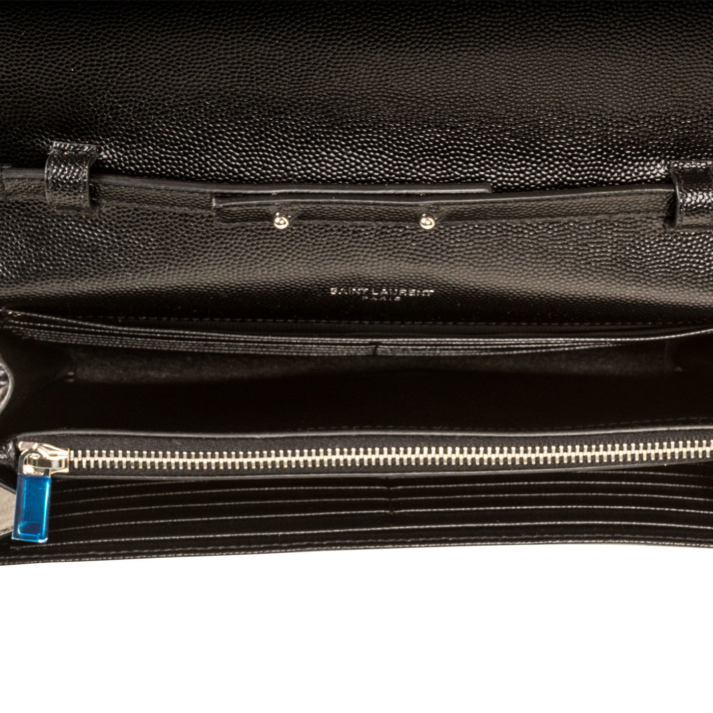 Saint Laurent Monogram Envelope Wallet on Chain