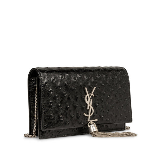 Saint Laurent Small Kate Tassel Bag - Faux Ostrich