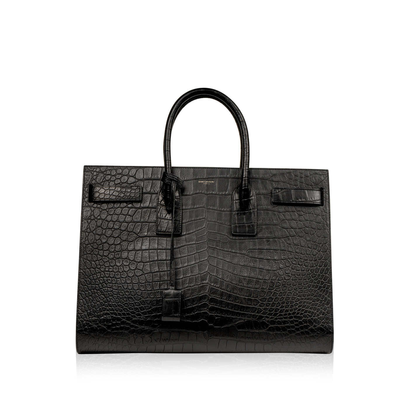 Saint Laurent Large Sac De Jour - Croc Embossed