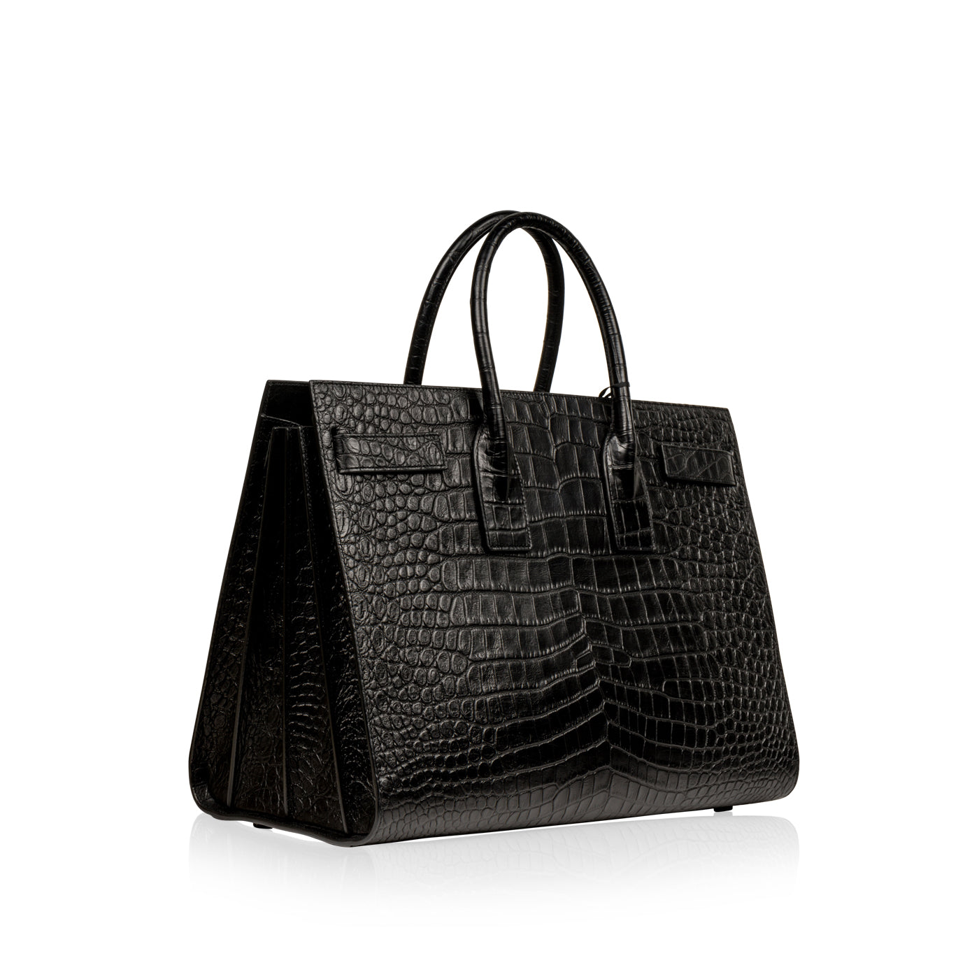 Saint Laurent Large Sac De Jour - Croc Embossed