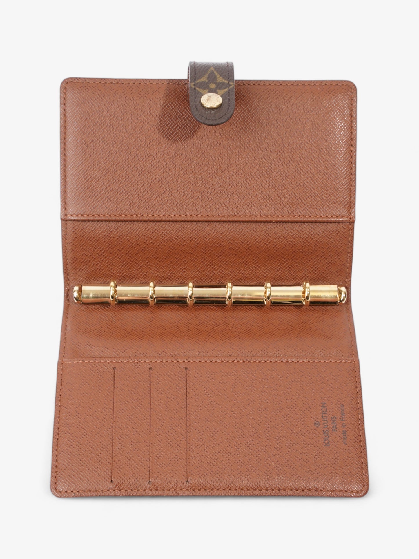 Louis Vuitton Small Ring Agenda Cover Monogram Coated Canvas