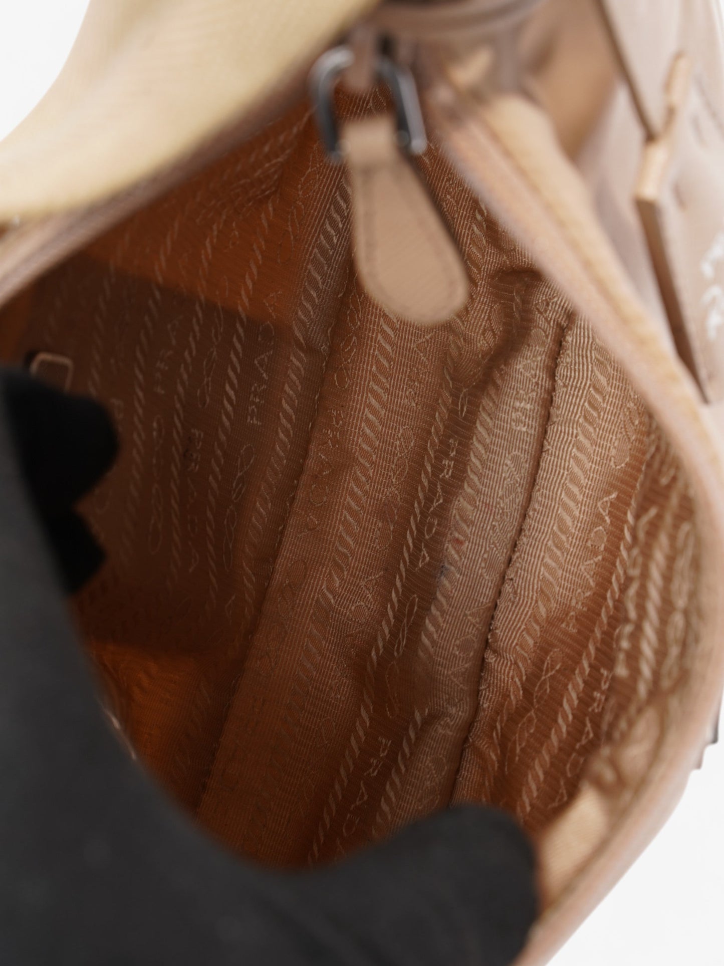 Prada Re-Edition 2000 Beige Nylon