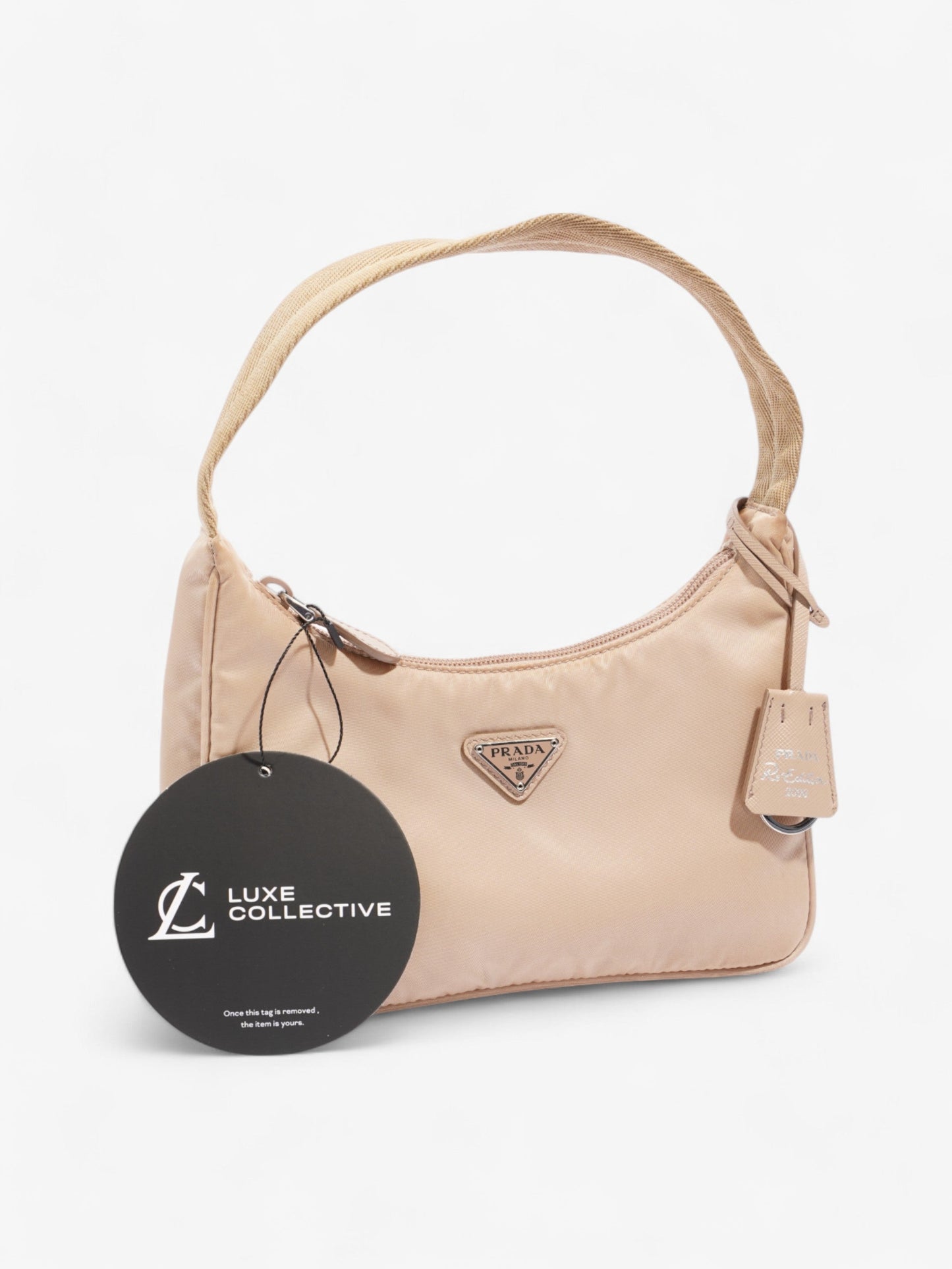 Prada Re-Edition 2000 Beige Nylon