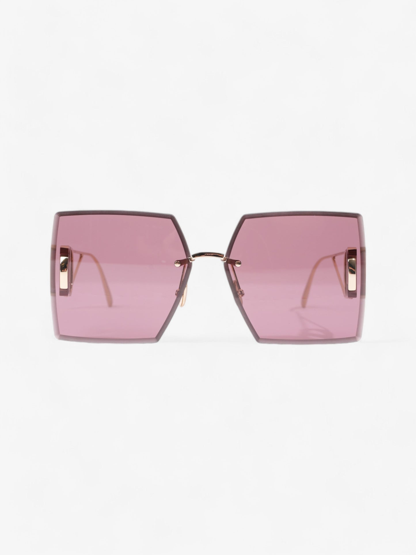 Christian Dior 30Montaigne Sunglasses Light Gold / Gradient Purple Acetate 135mm