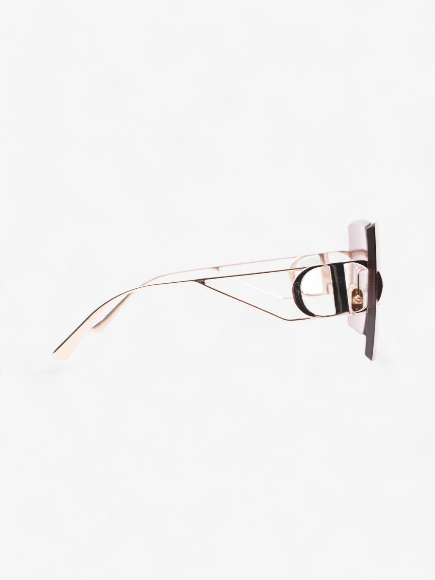 Christian Dior 30Montaigne Sunglasses Light Gold / Gradient Purple Acetate 135mm
