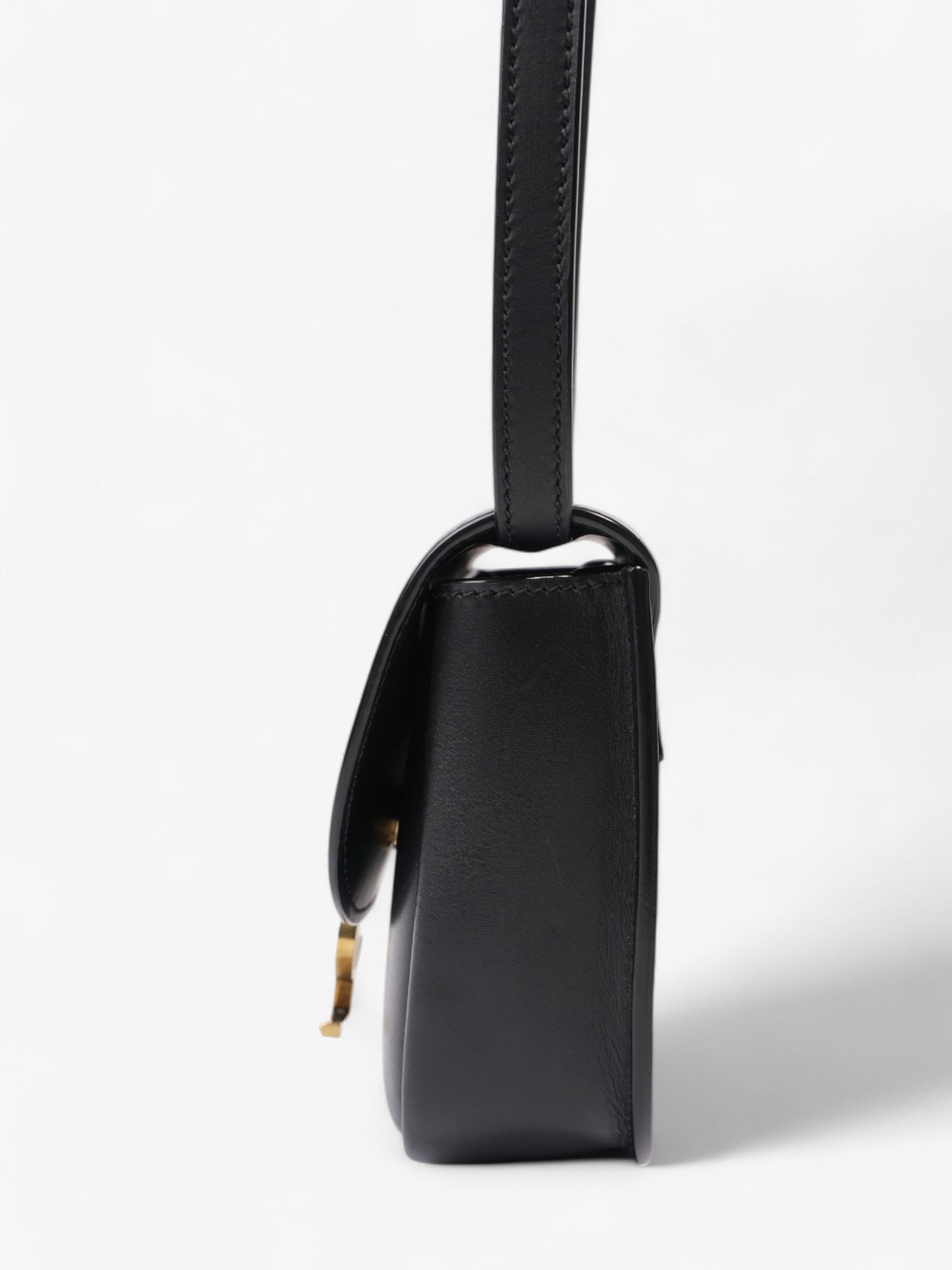 Saint Laurent Kaia Black Calfskin Leather Small