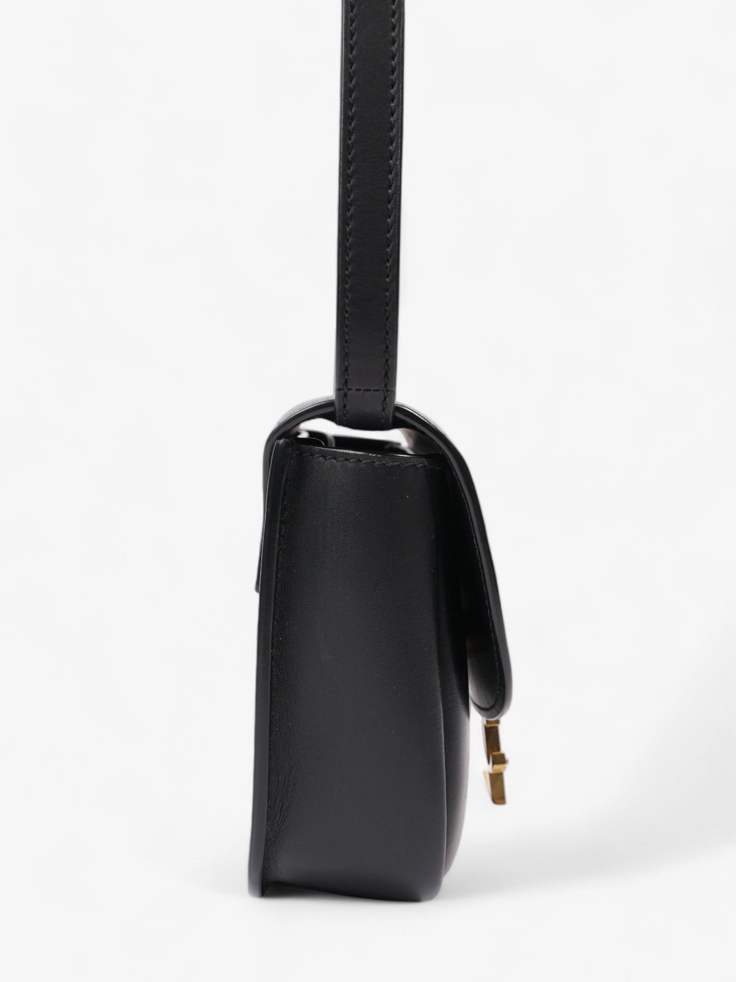 Saint Laurent Kaia Black Calfskin Leather Small