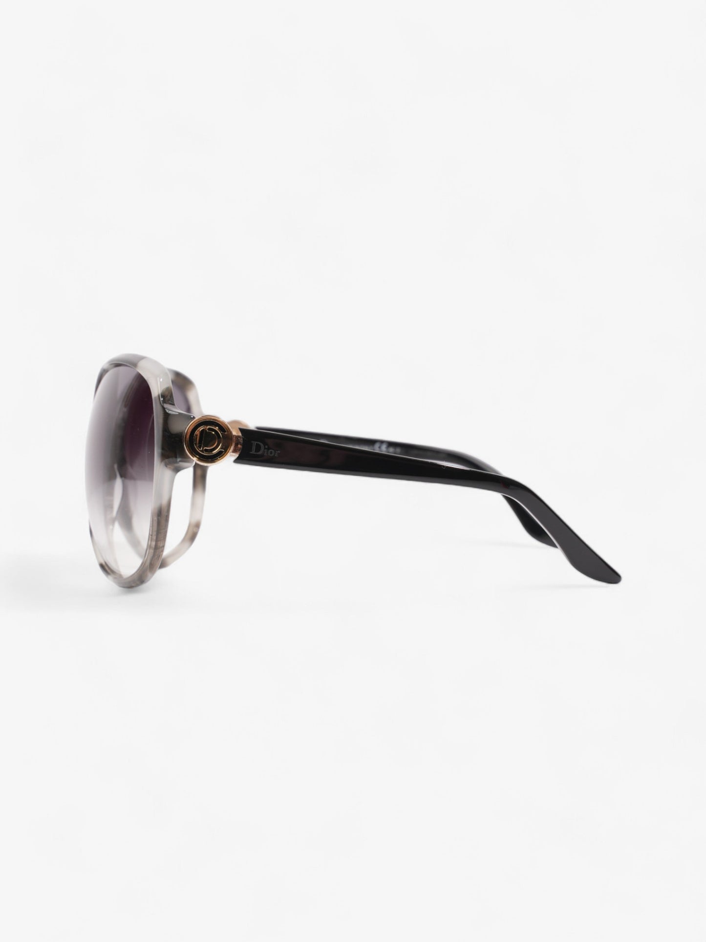Christian Dior Sunglasses Black / Grey Acetate 120mm