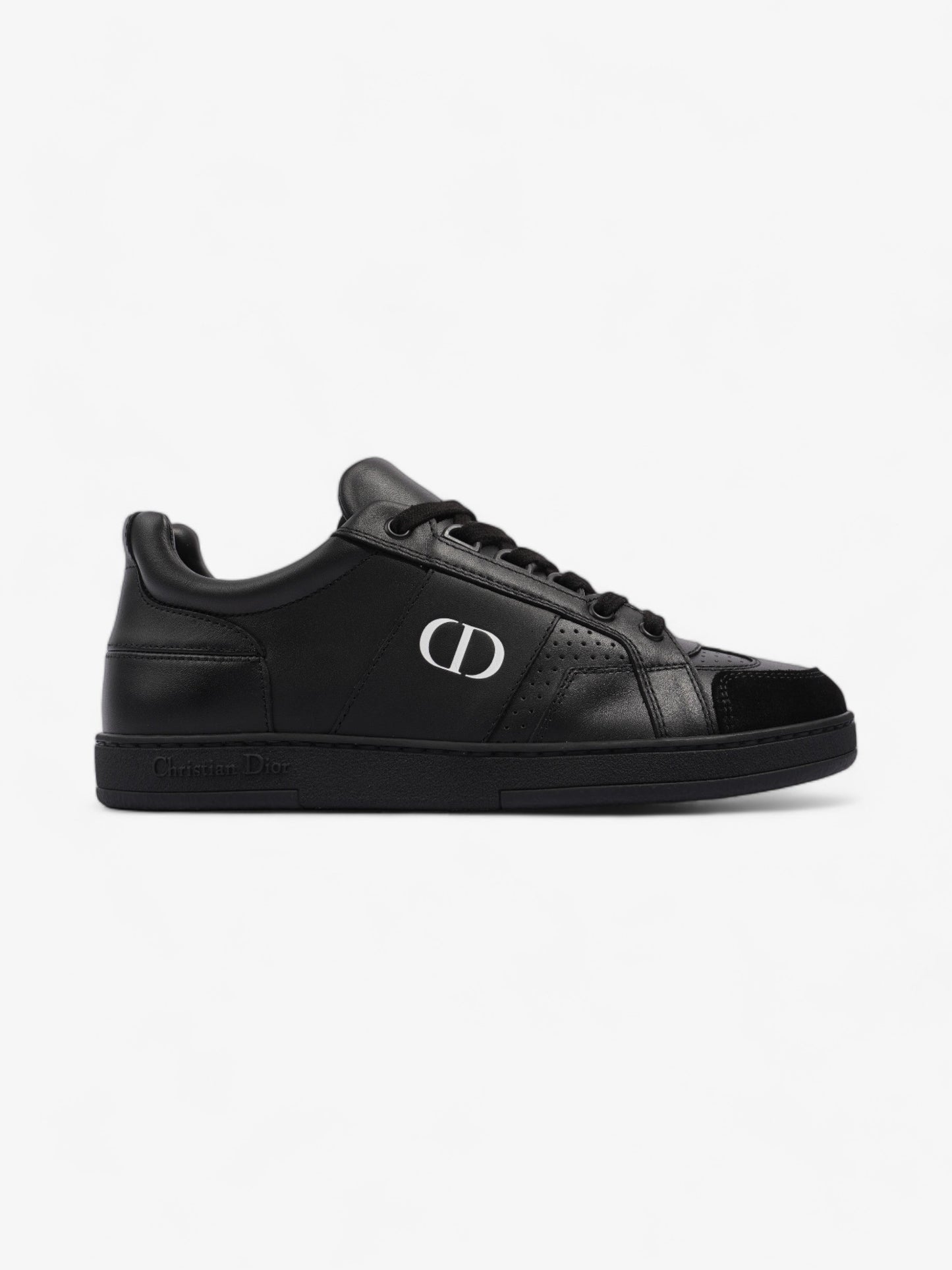 Christian Dior Low-top Sneakers Black / White Leather EU 36.5 UK 3.5