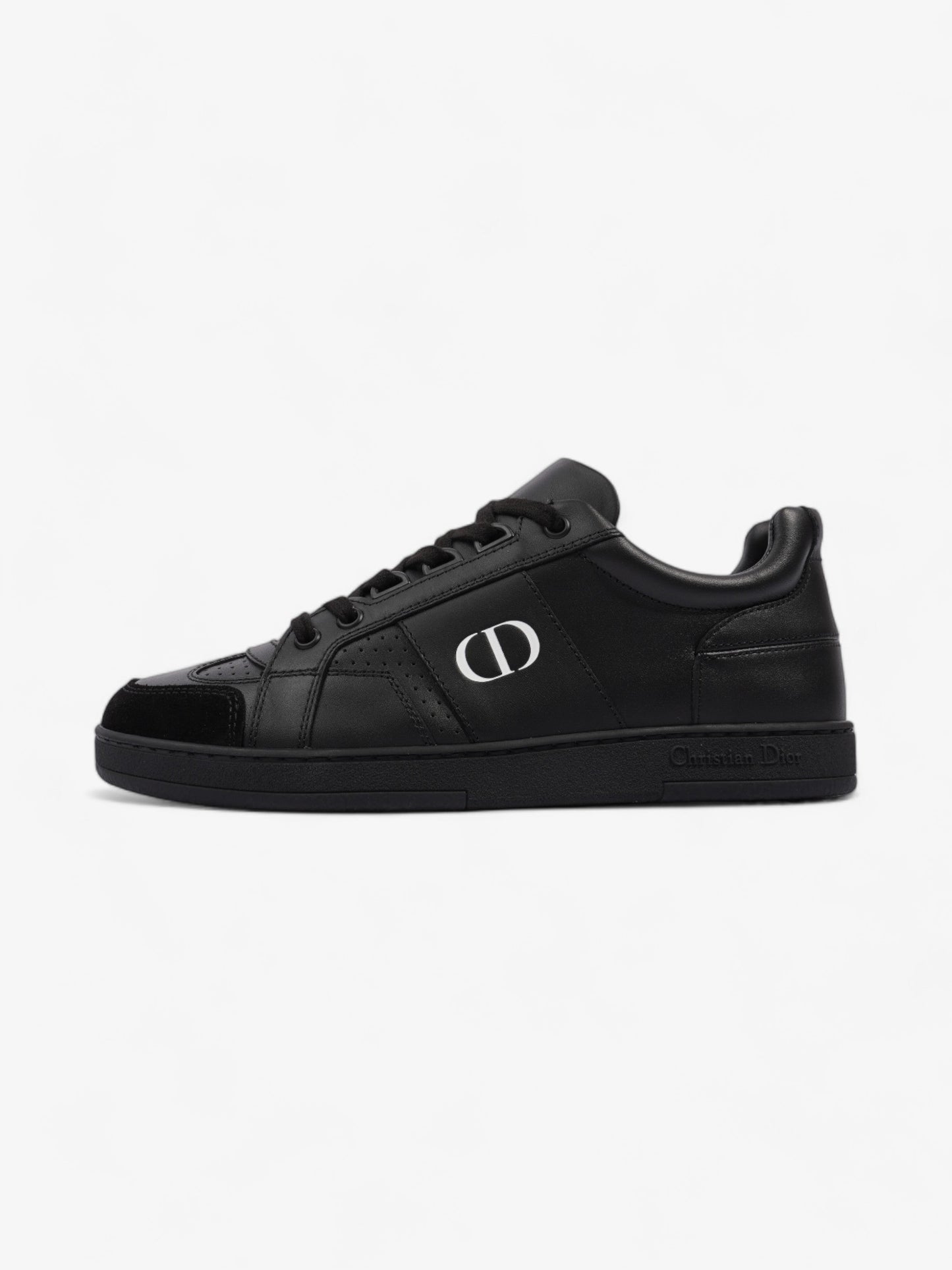 Christian Dior Low-top Sneakers Black / White Leather EU 36.5 UK 3.5