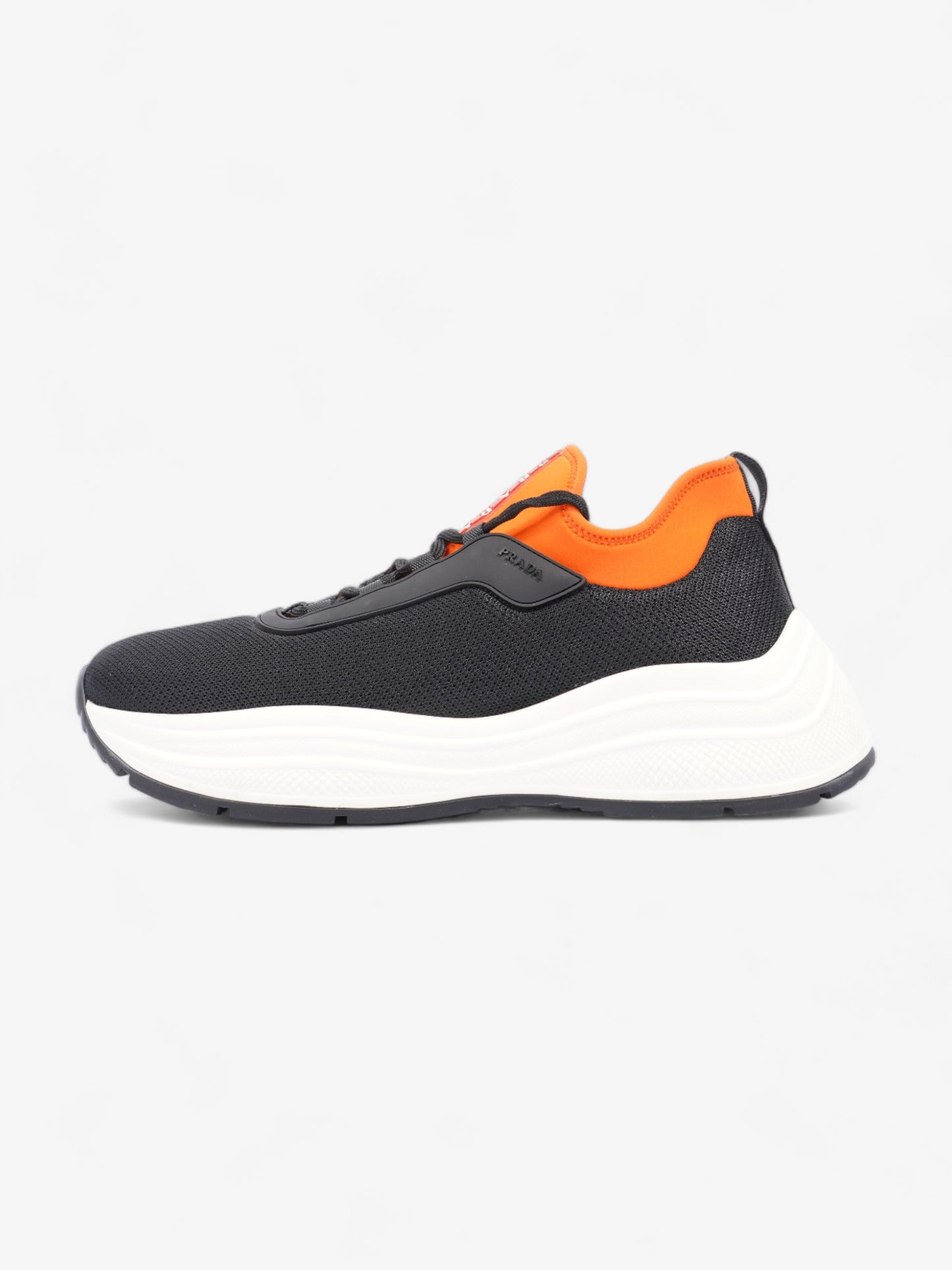 Prada Neoprene Sneakers Black / Orange Neoprene EU 43 UK 9