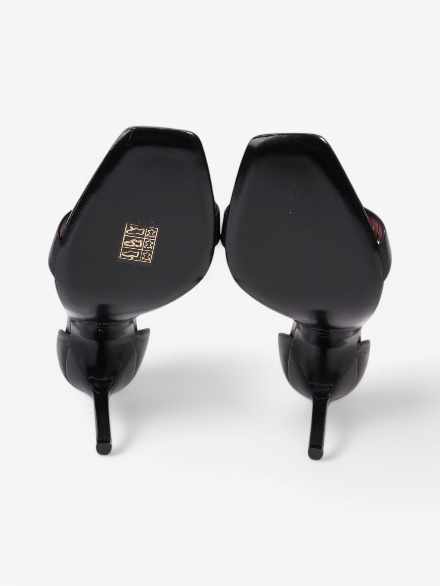 Saint Laurent Amber 110 Black Leather EU 39.5 UK 6.5