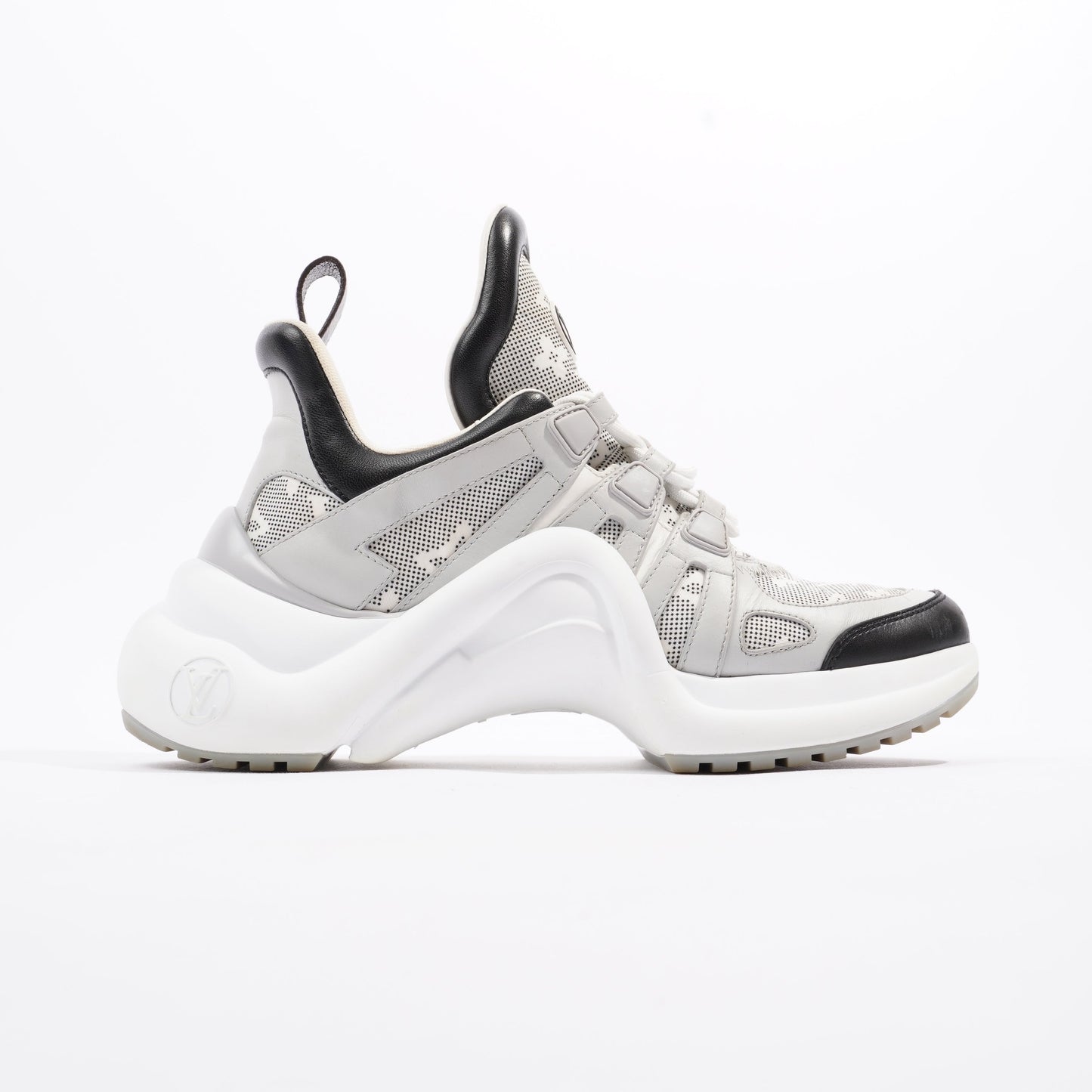 Louis Vuitton Archlight Sneakers Grey Monogram / White / Black Canvas EU 38 UK 5