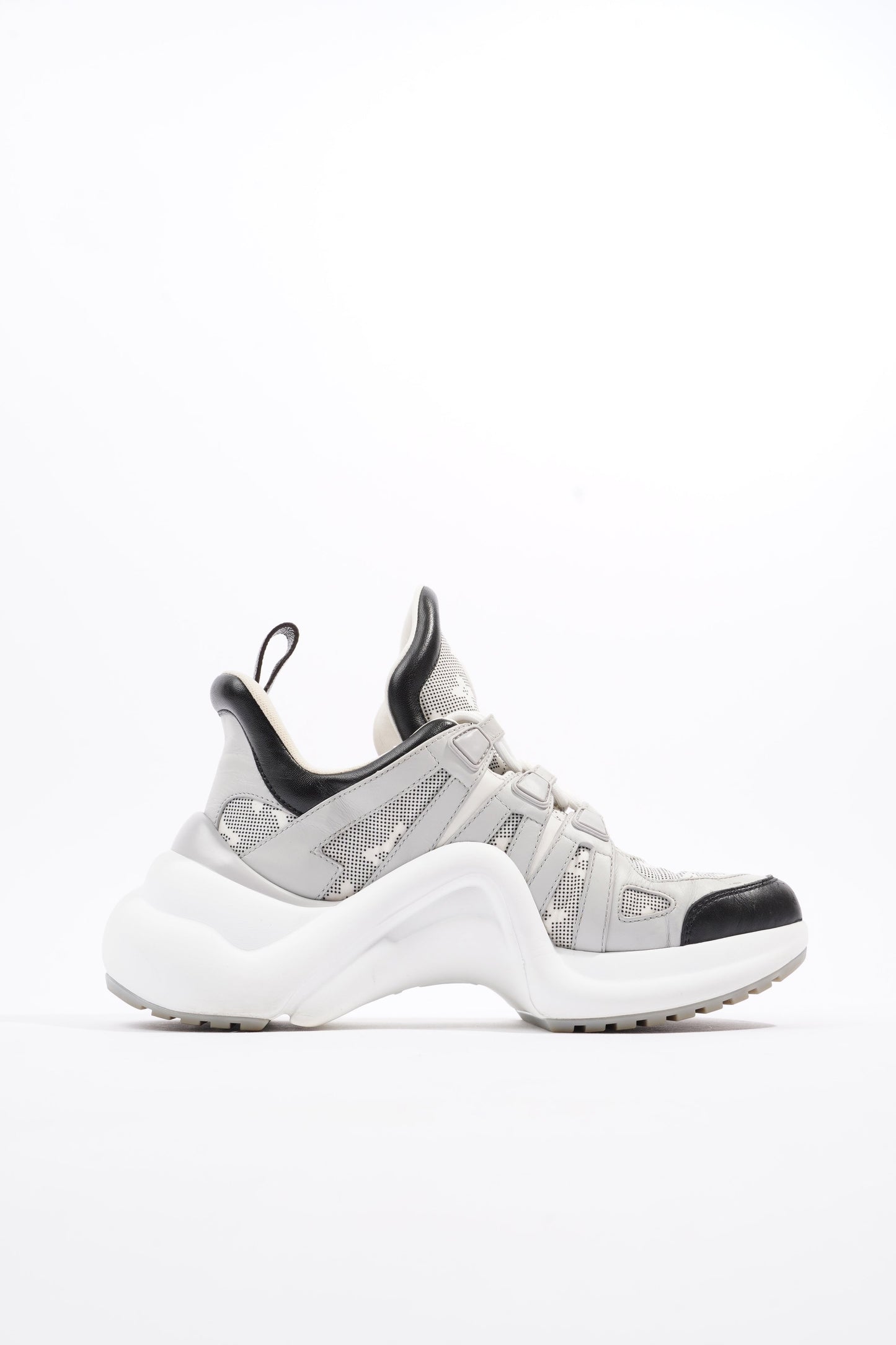 Louis Vuitton Archlight Sneakers Grey Monogram / White / Black Canvas EU 38 UK 5