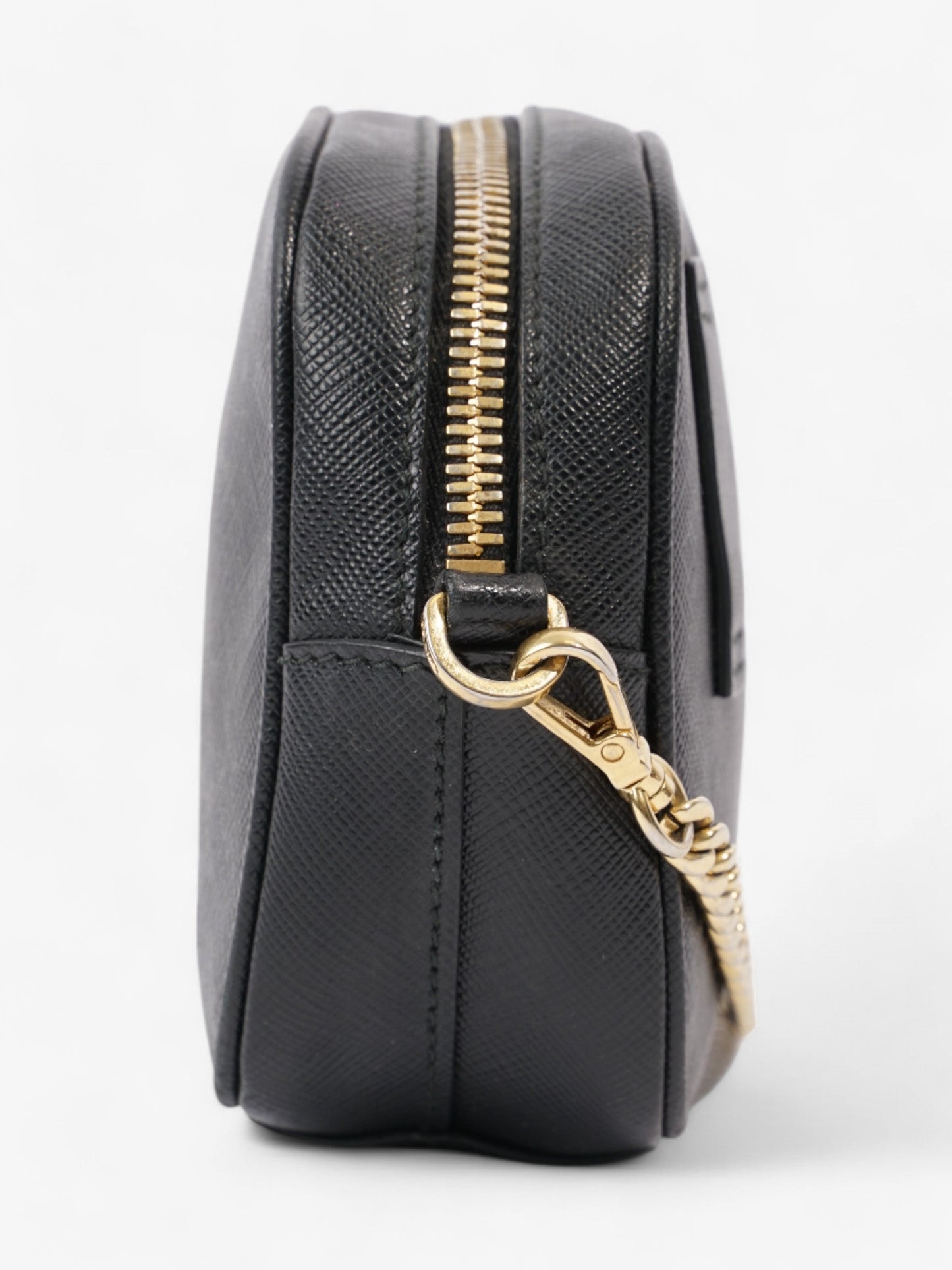 Prada Camera Bag Black Saffiano Leather