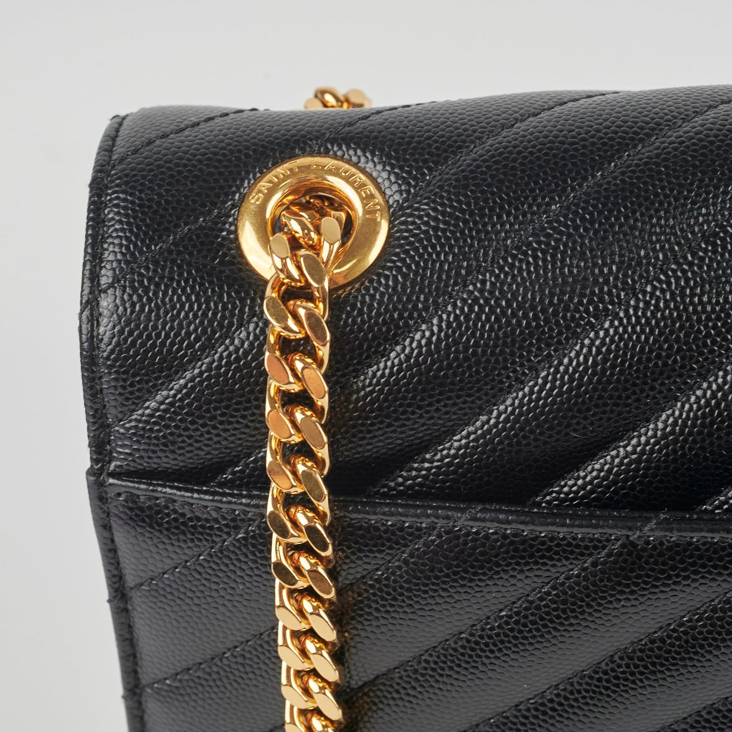 Saint Laurent Large Envelope Black