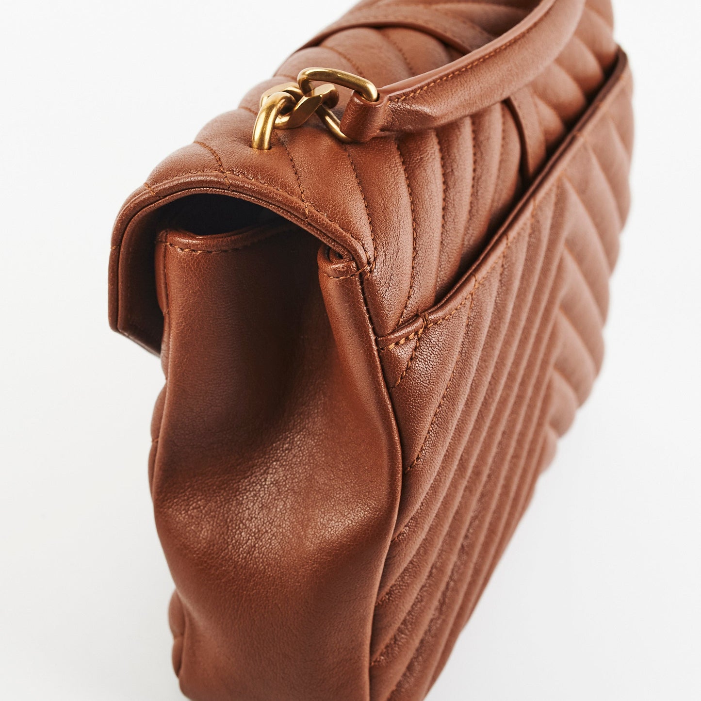 Saint Laurent Medium College Brown Bag
