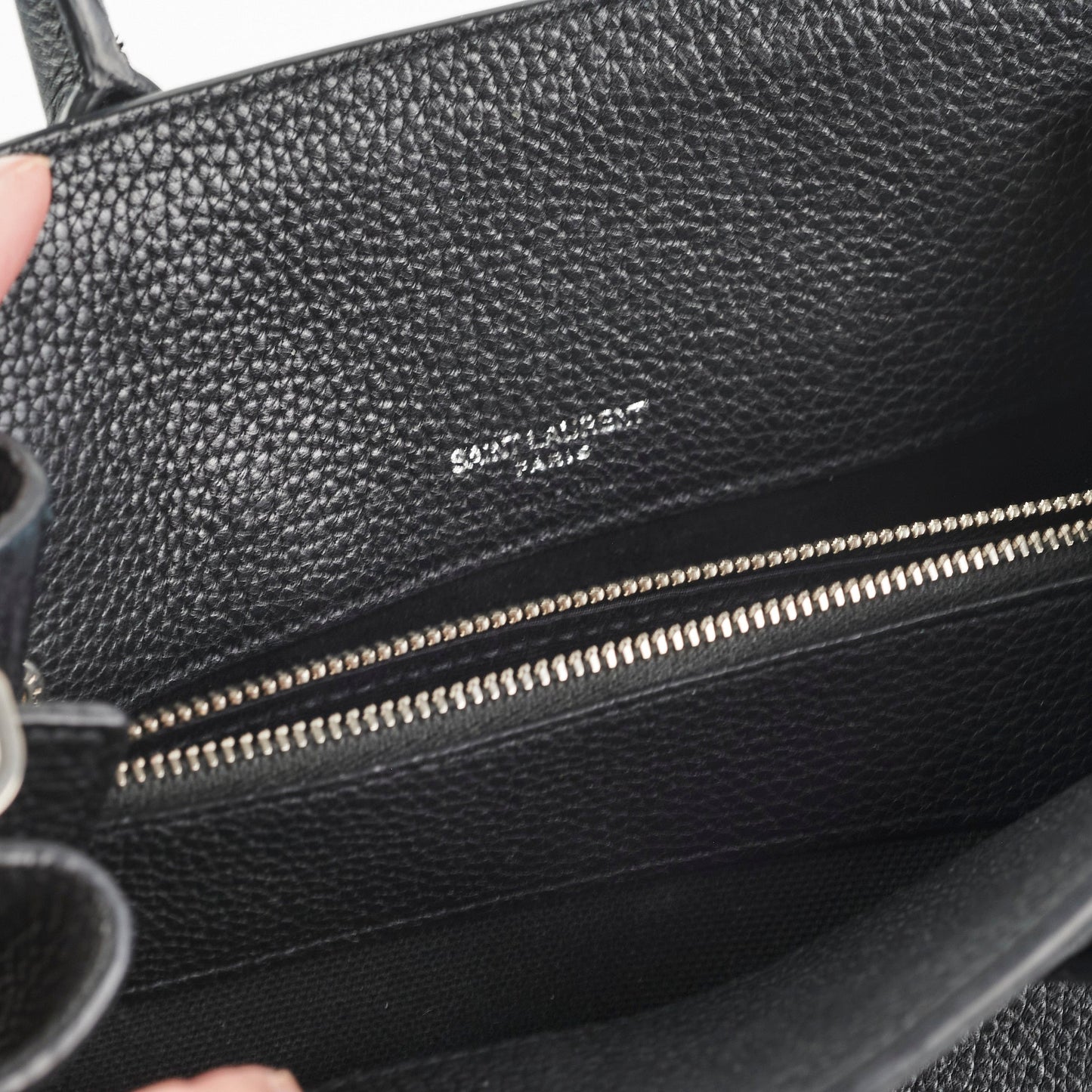 Saint Laurent Nano Sac De Jour Black