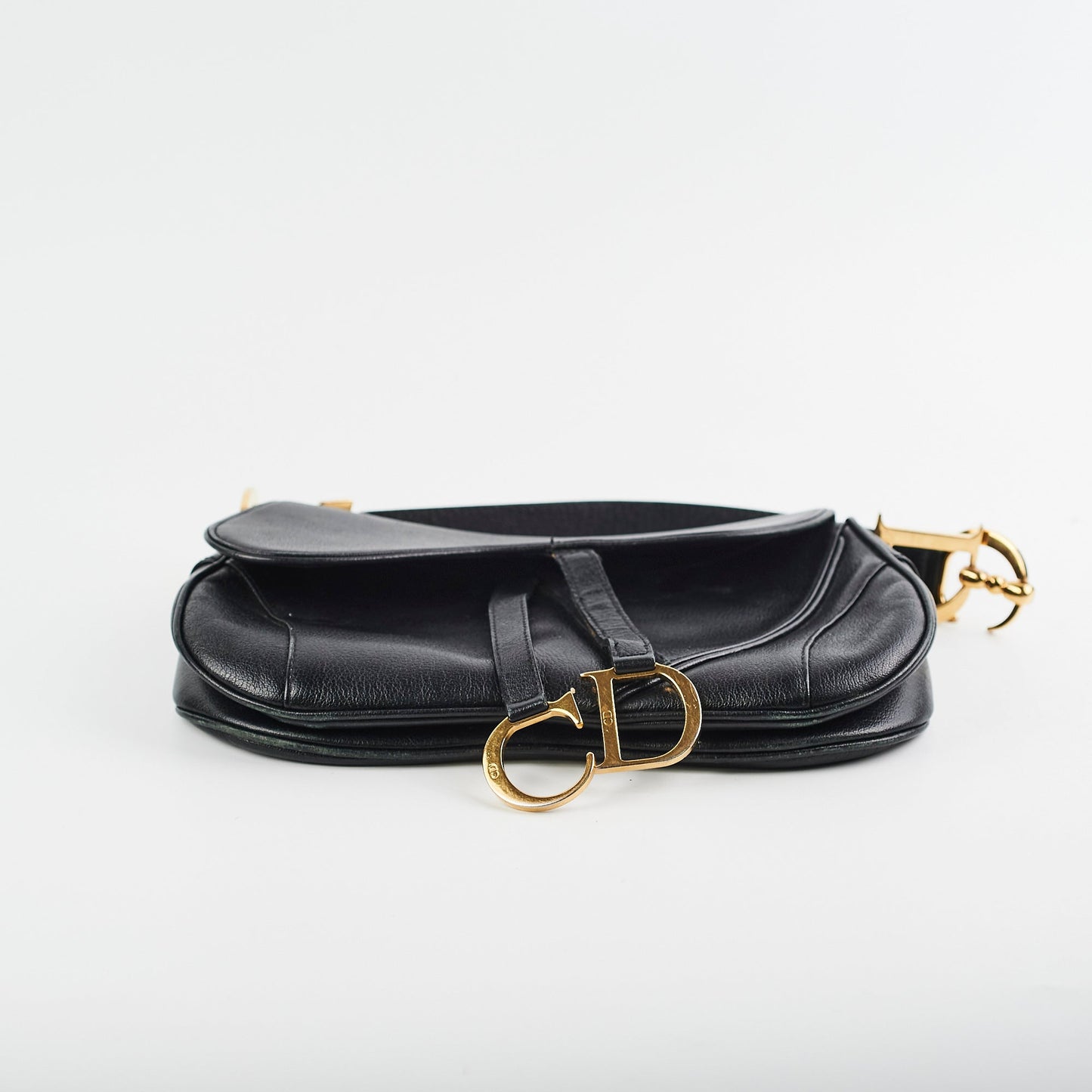 Christian Dior Vintage Shoulder Black Bag