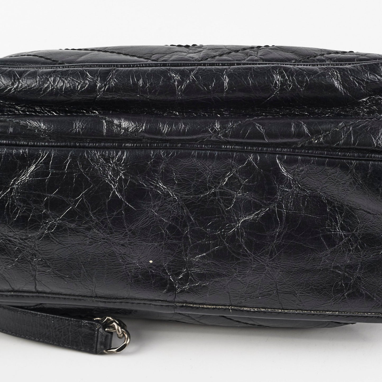 Saint Laurent Niki Large Black Vintage Leather