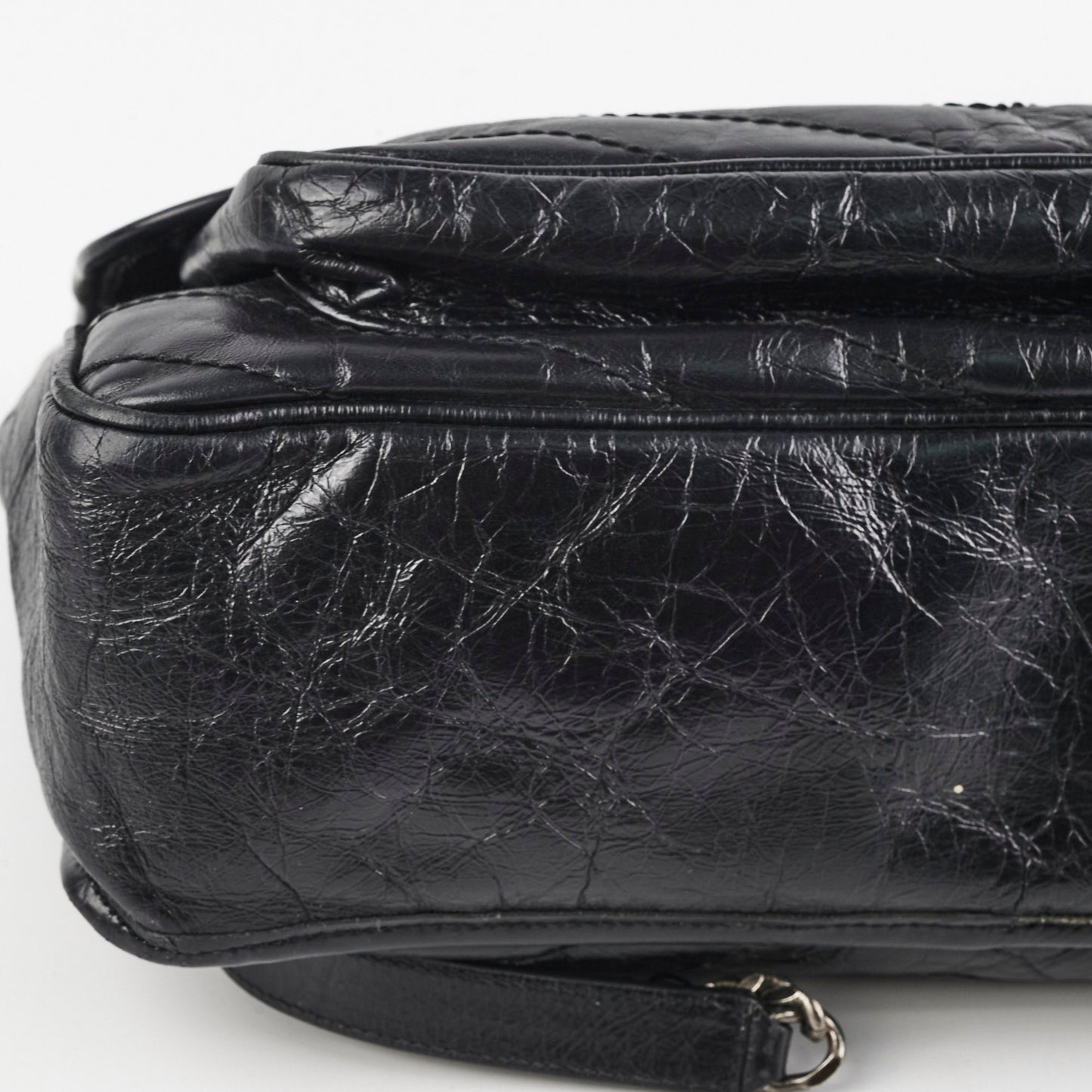 Saint Laurent Niki Large Black Vintage Leather