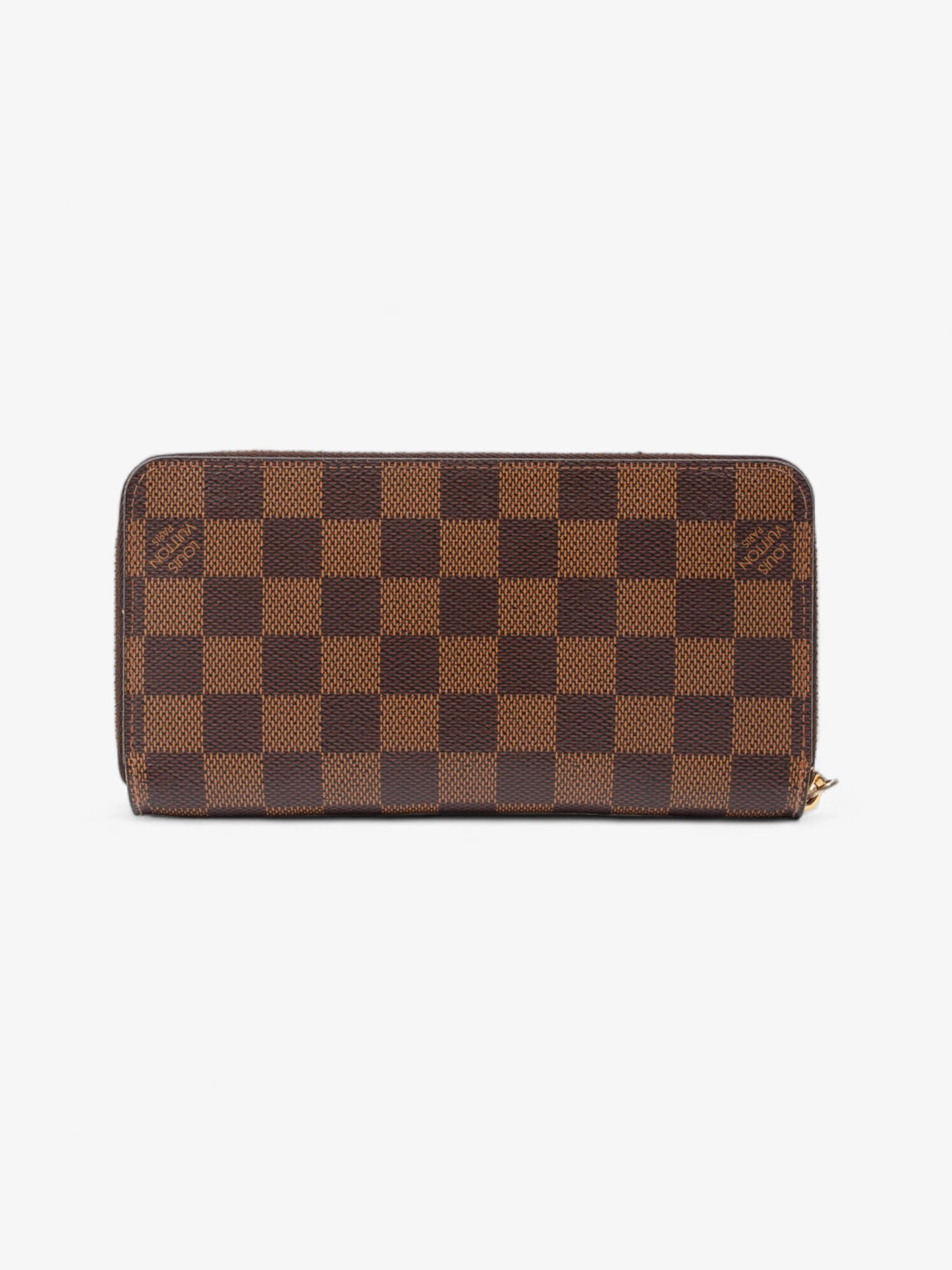 Louis Vuitton Zippy Wallet Damier Ebene Coated Canvas