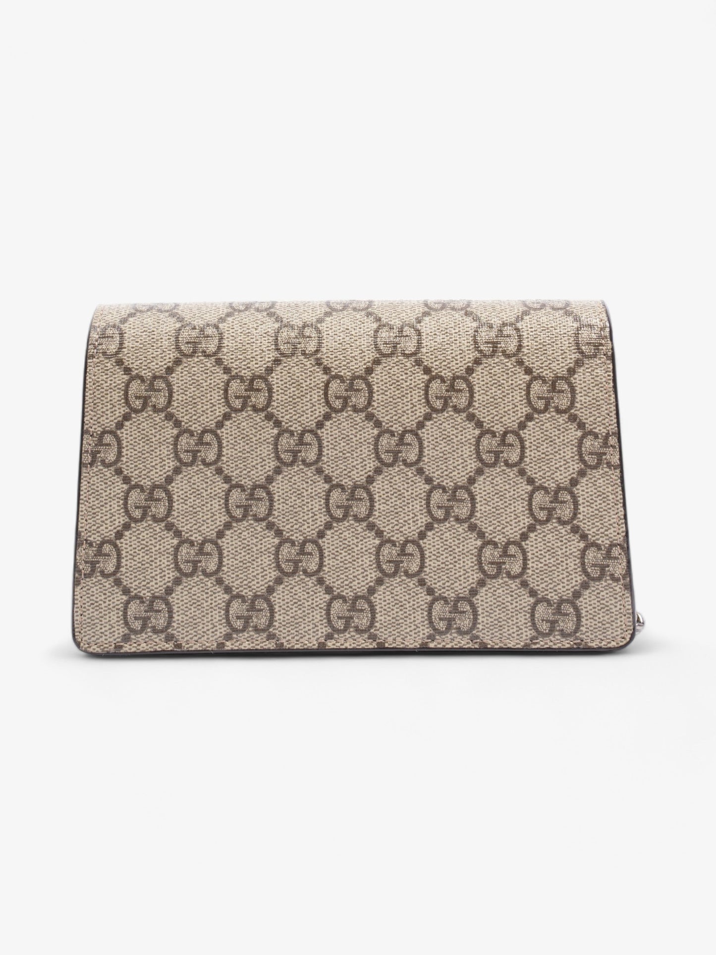 Gucci Dionysus Super Mini Beige And Ebony GG Supreme Coated Canvas