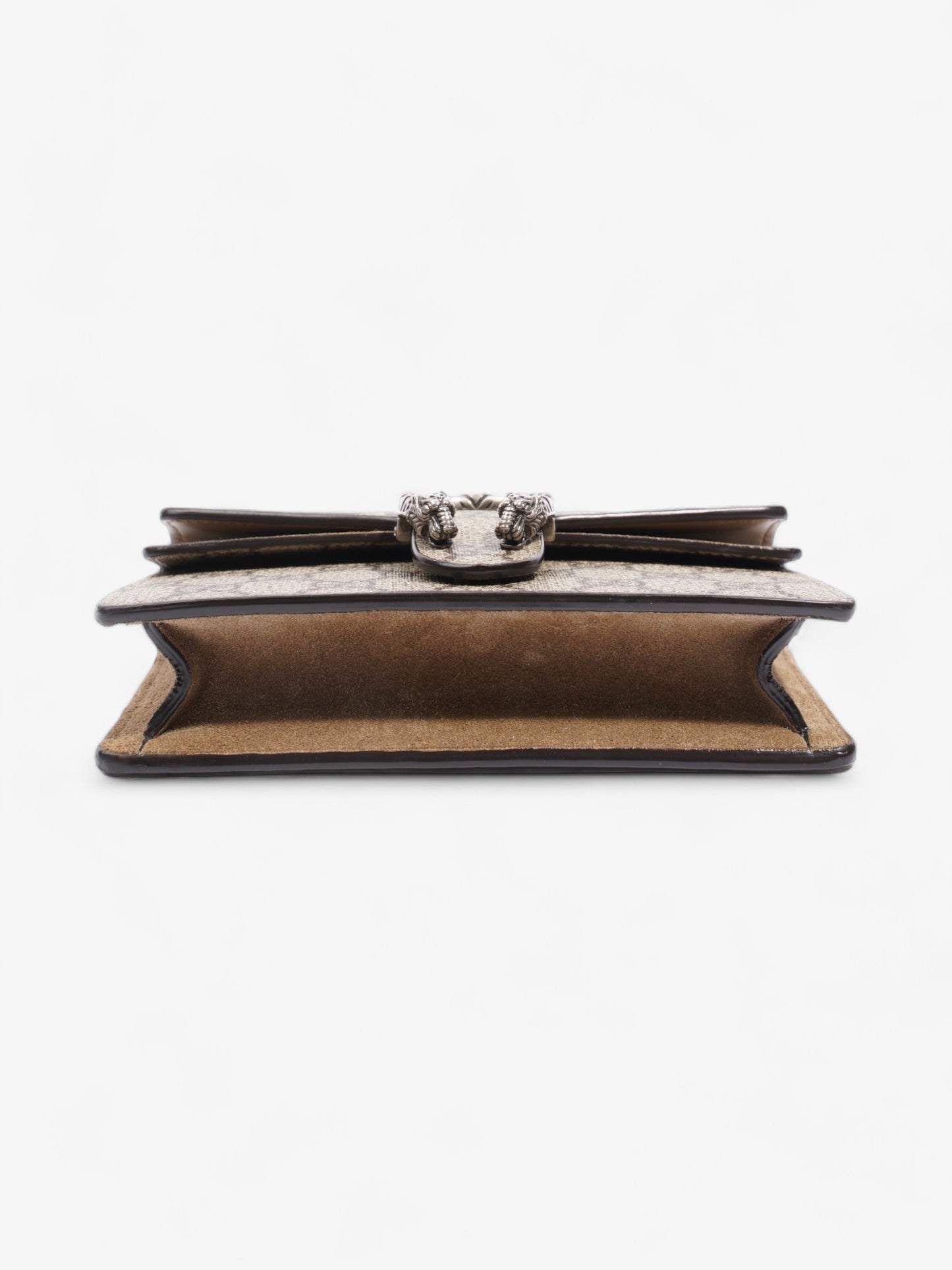 Gucci Dionysus Super Mini Beige And Ebony GG Supreme Coated Canvas