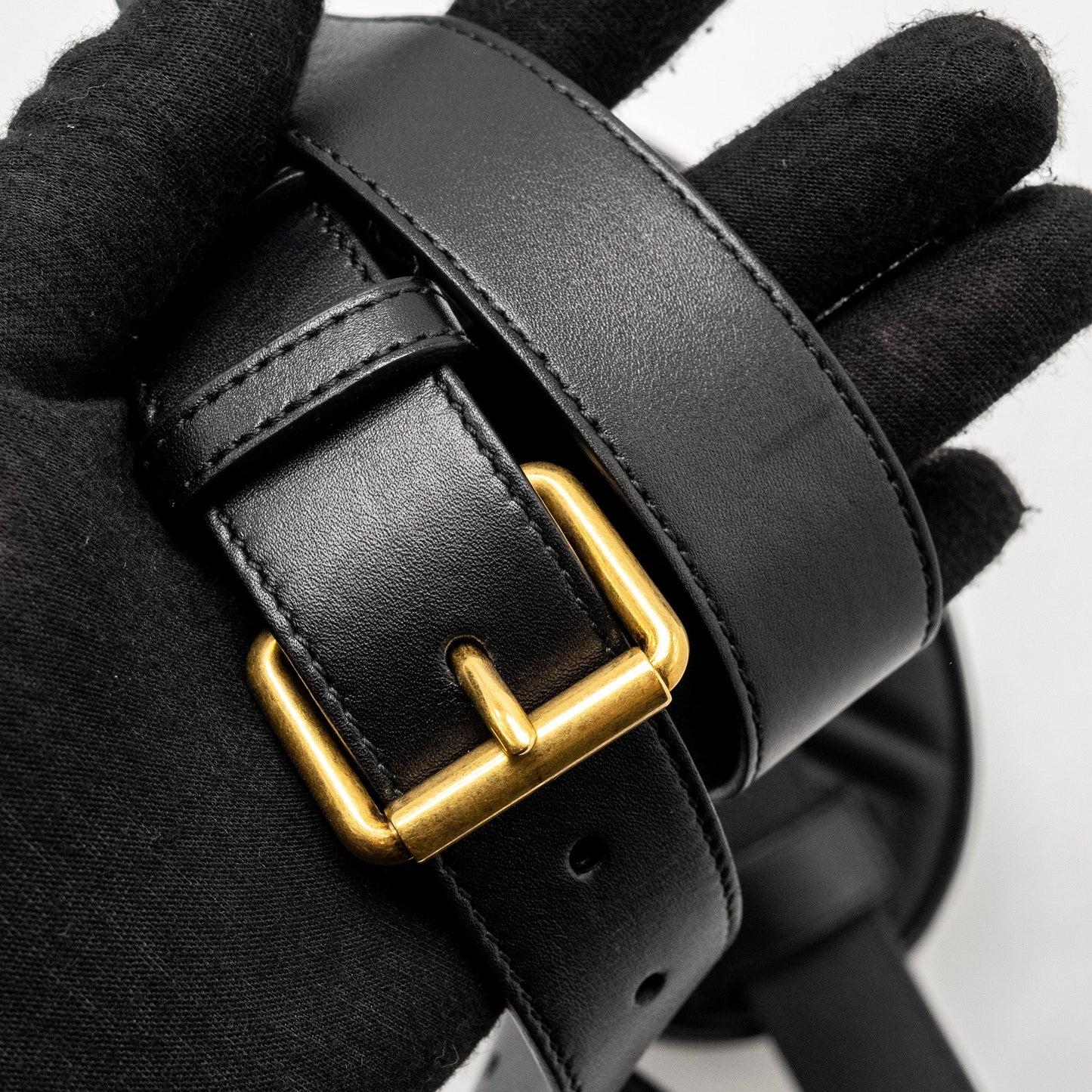 Gucci GG Marmont Belt Bag Calfskin Black