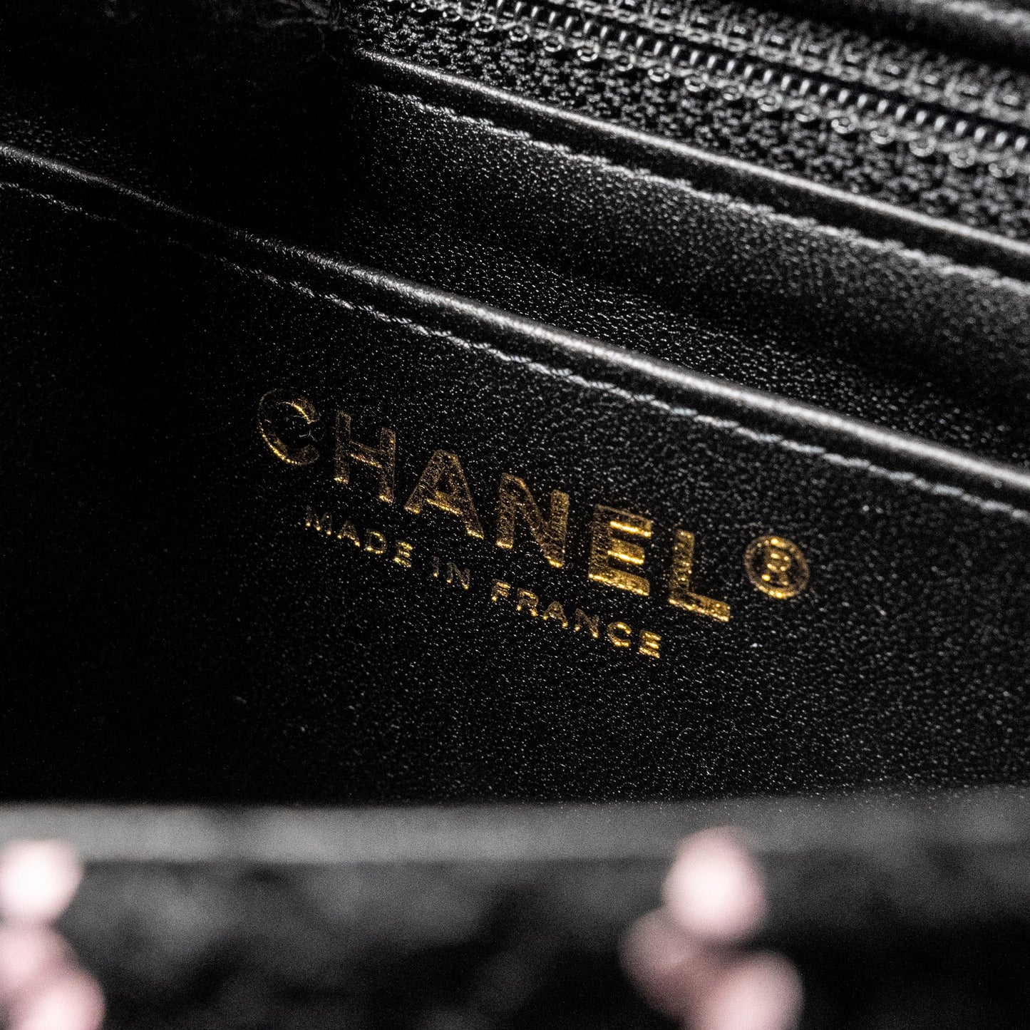Chanel 23K Flower Bomb Mini Rectangular Flap Bag Tweed Black / Pink L (Microchip)