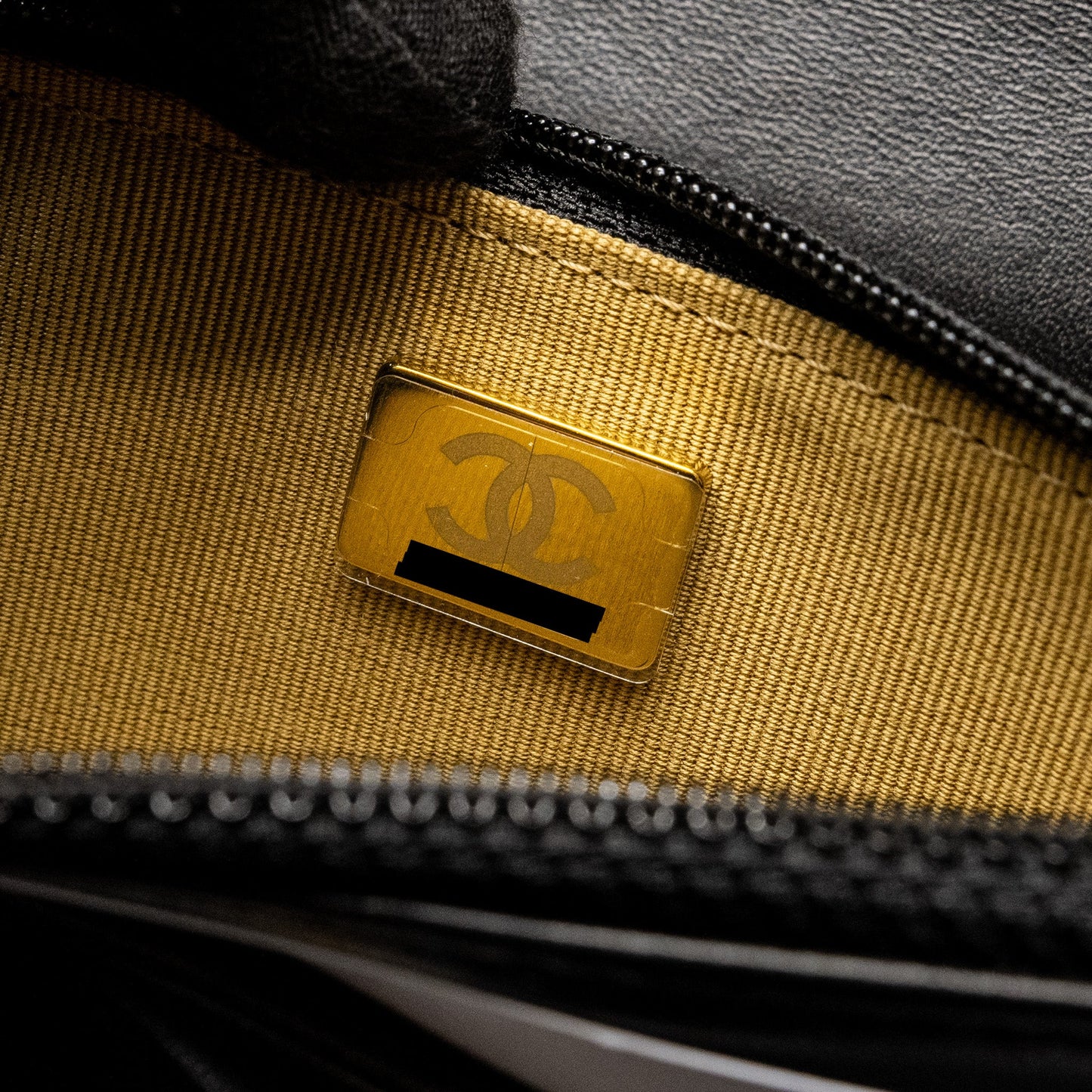 Chanel Pearl Crush Wallet on Chain Lambskin Black (Microchip)