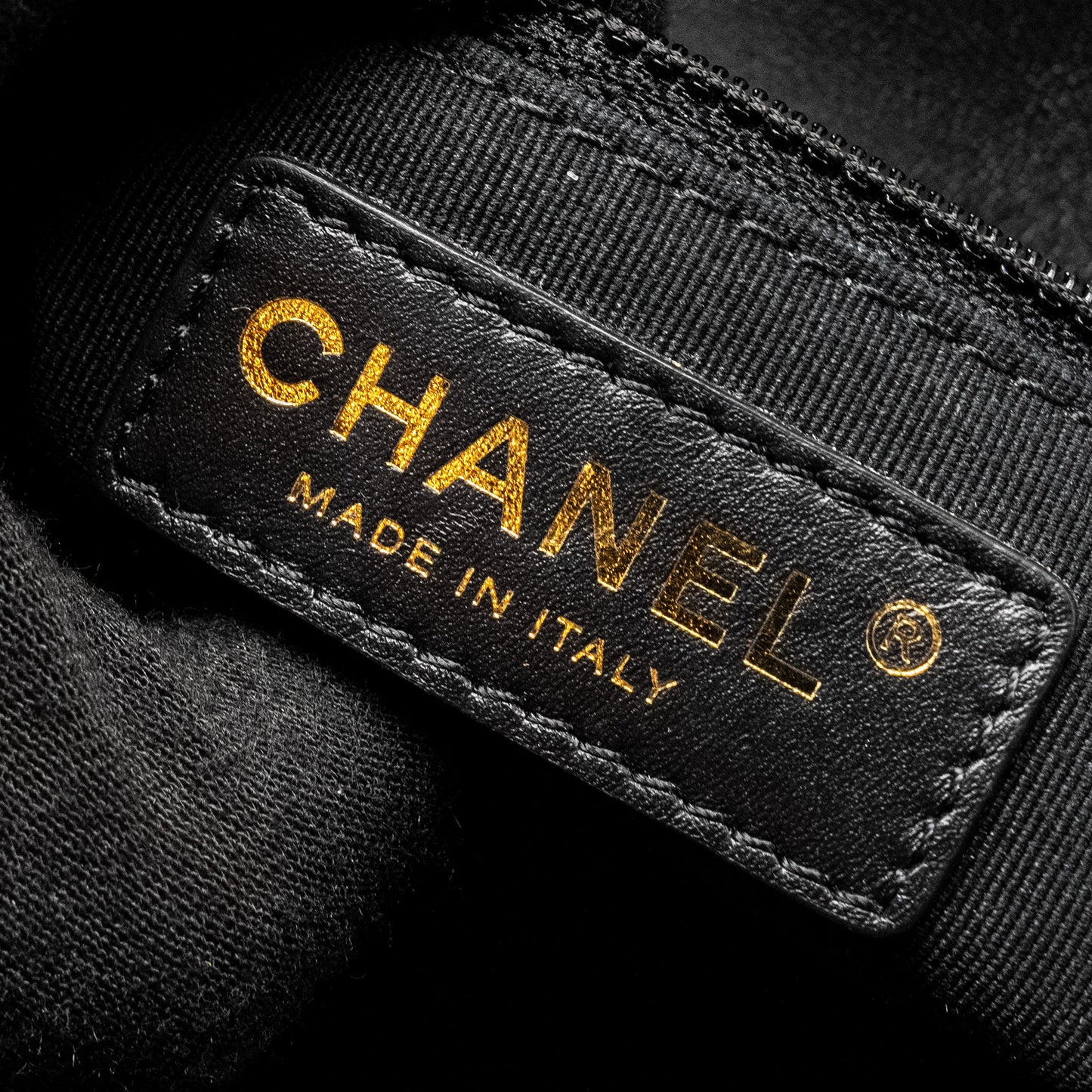 Chanel Mini Coco CC Logo Quilted Flap Bag Lambskin Black (Microchip)