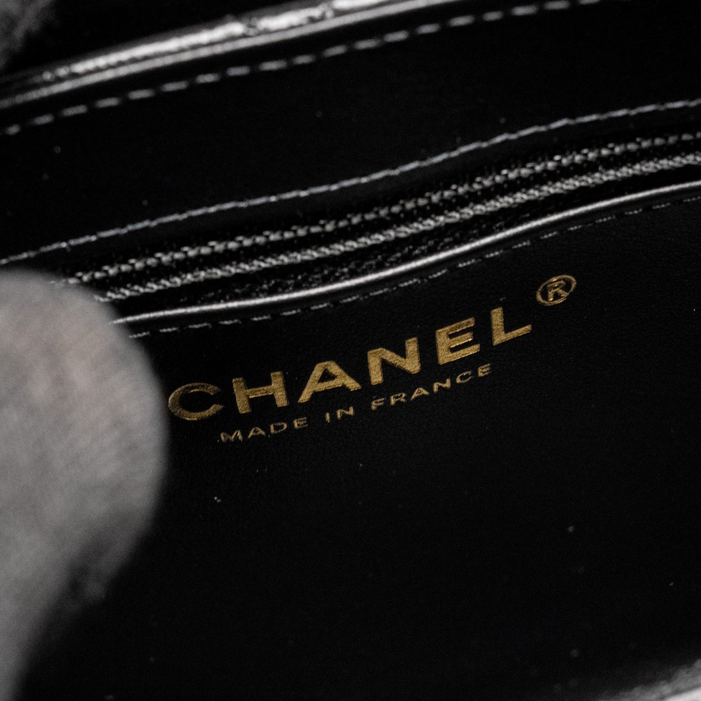 Chanel Mini Kelly Shopping TOTE Bag Calfskin Black (Microchip)