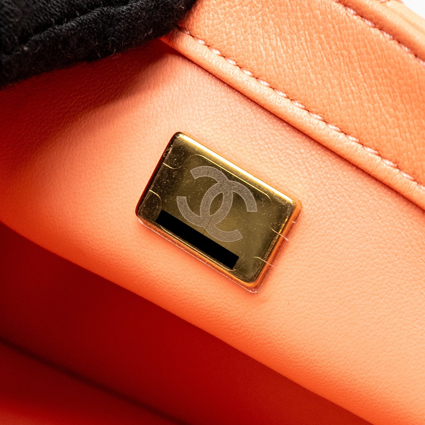 Chanel Pearl Crush Mini Square Lambskin Coral (Microchip)