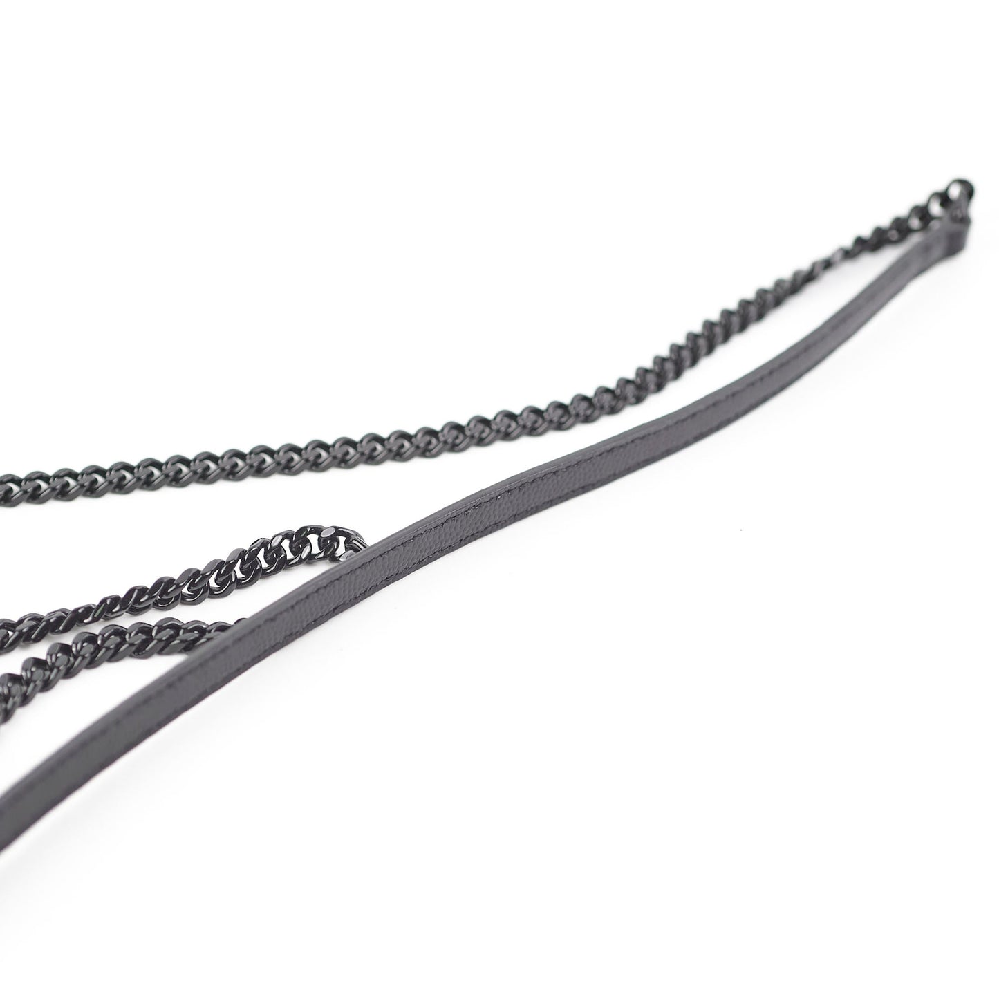 Saint Laurent Cassandre Envelope Wallet On Chain WOC Black