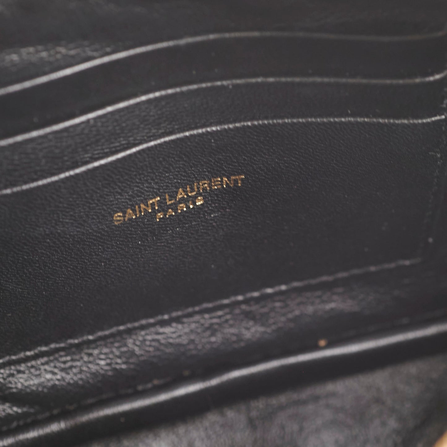 Saint Laurent Mini Lou Tan Crossbody Bag